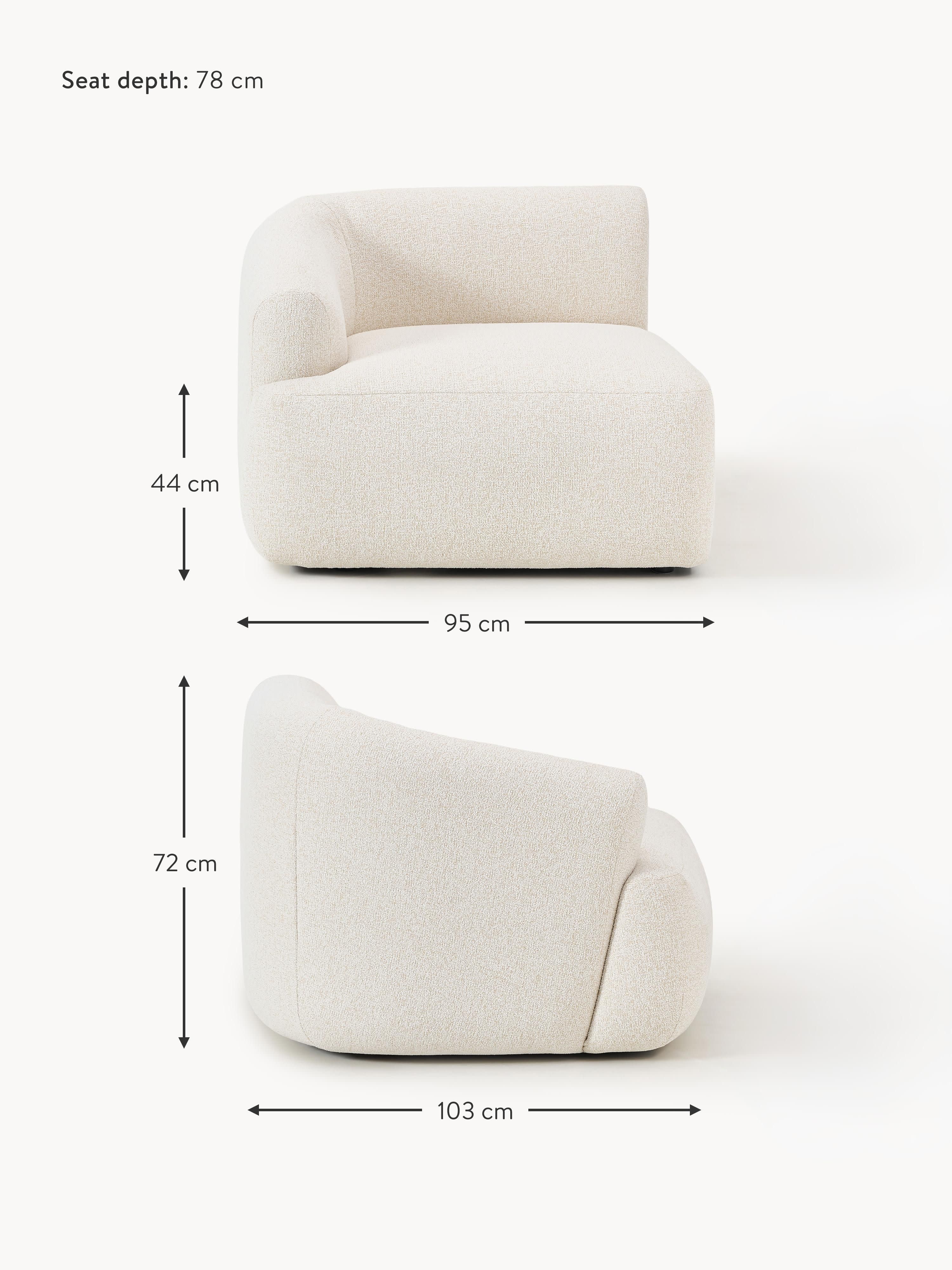 Sofia Bouclé Corner Module
