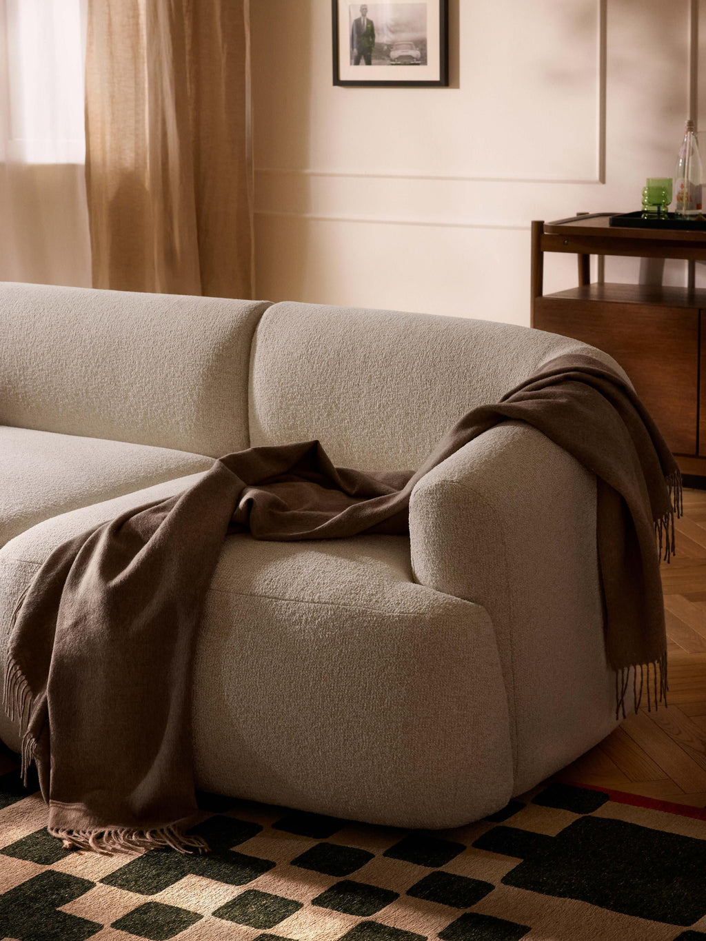 Sofia Bouclé Corner Module