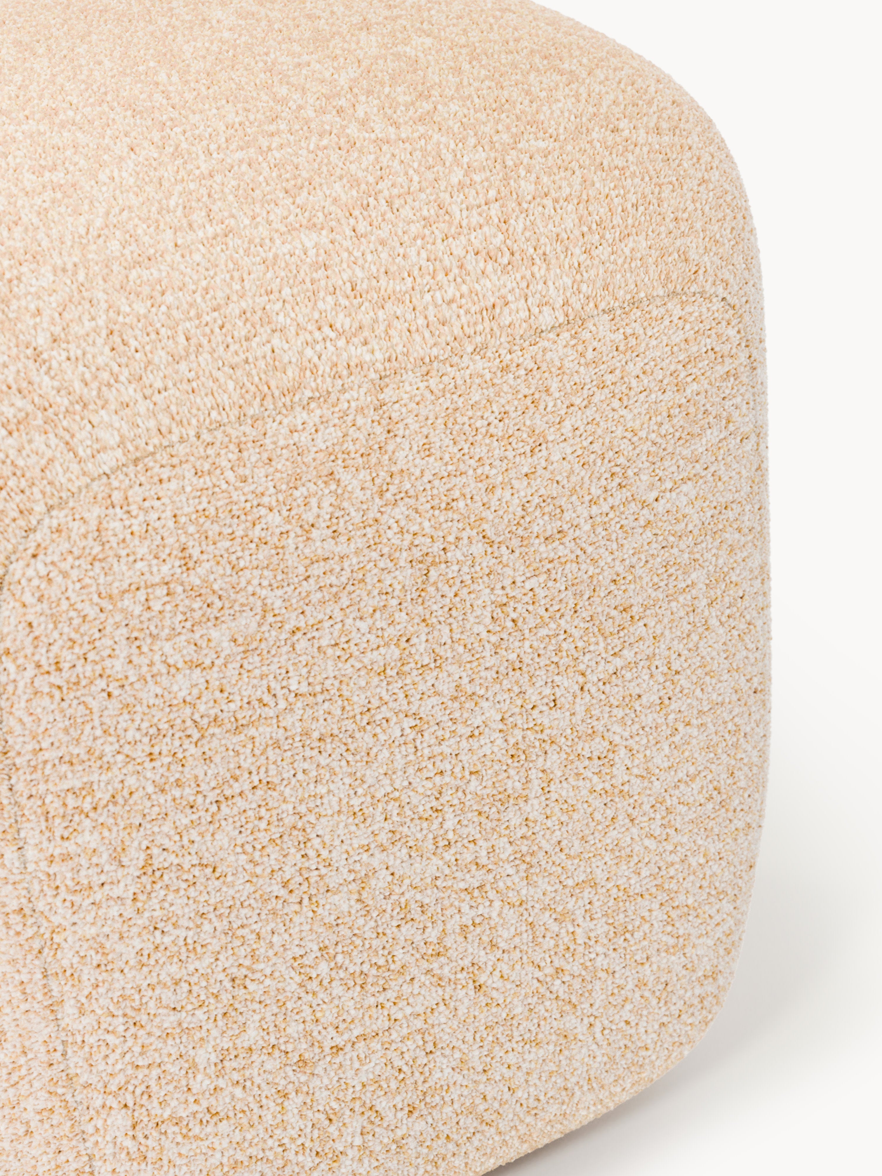 Wolke High Bouclé Ottoman