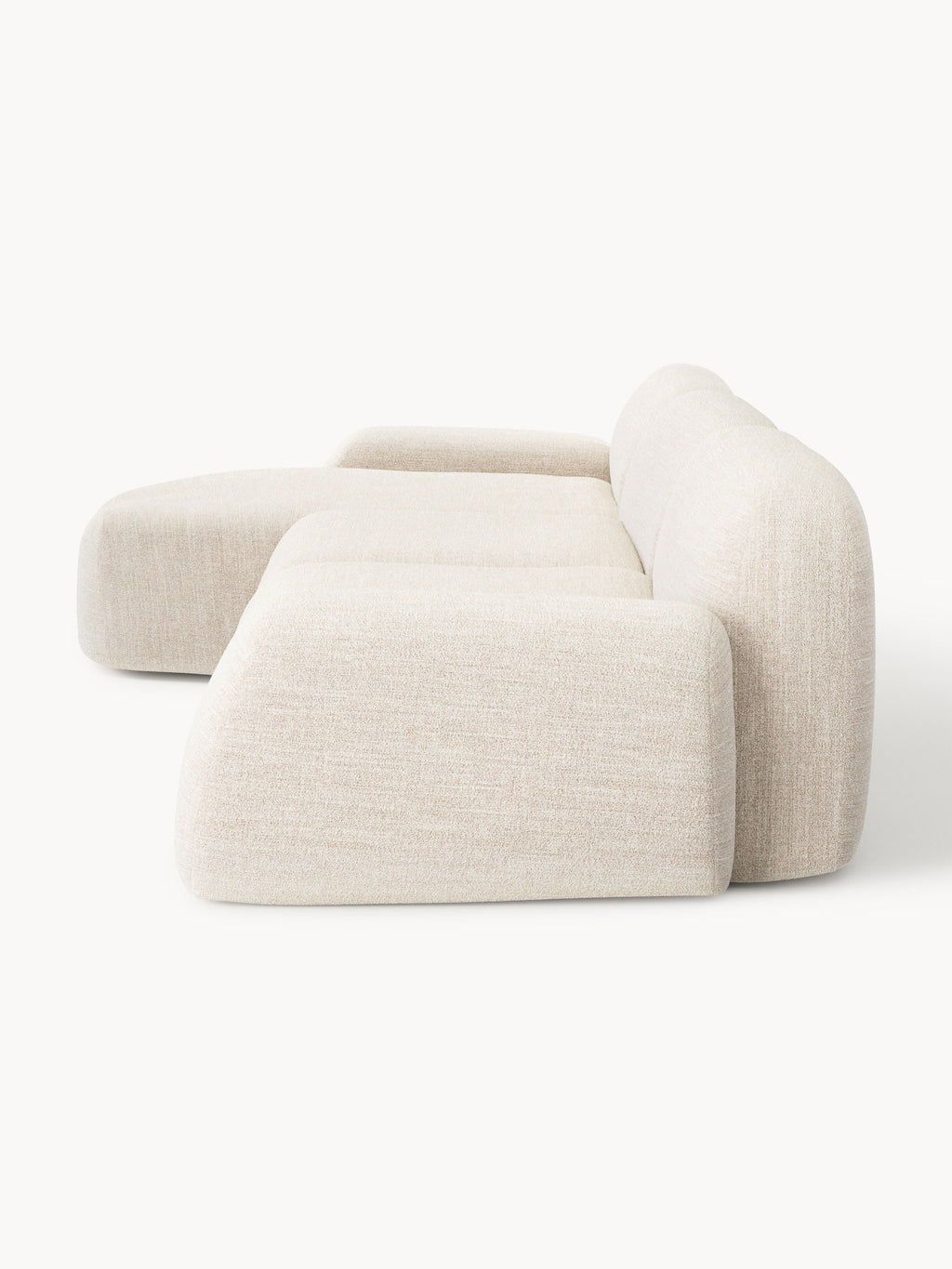 Wolke Modular Bouclé Corner Sofa (4-seater)
