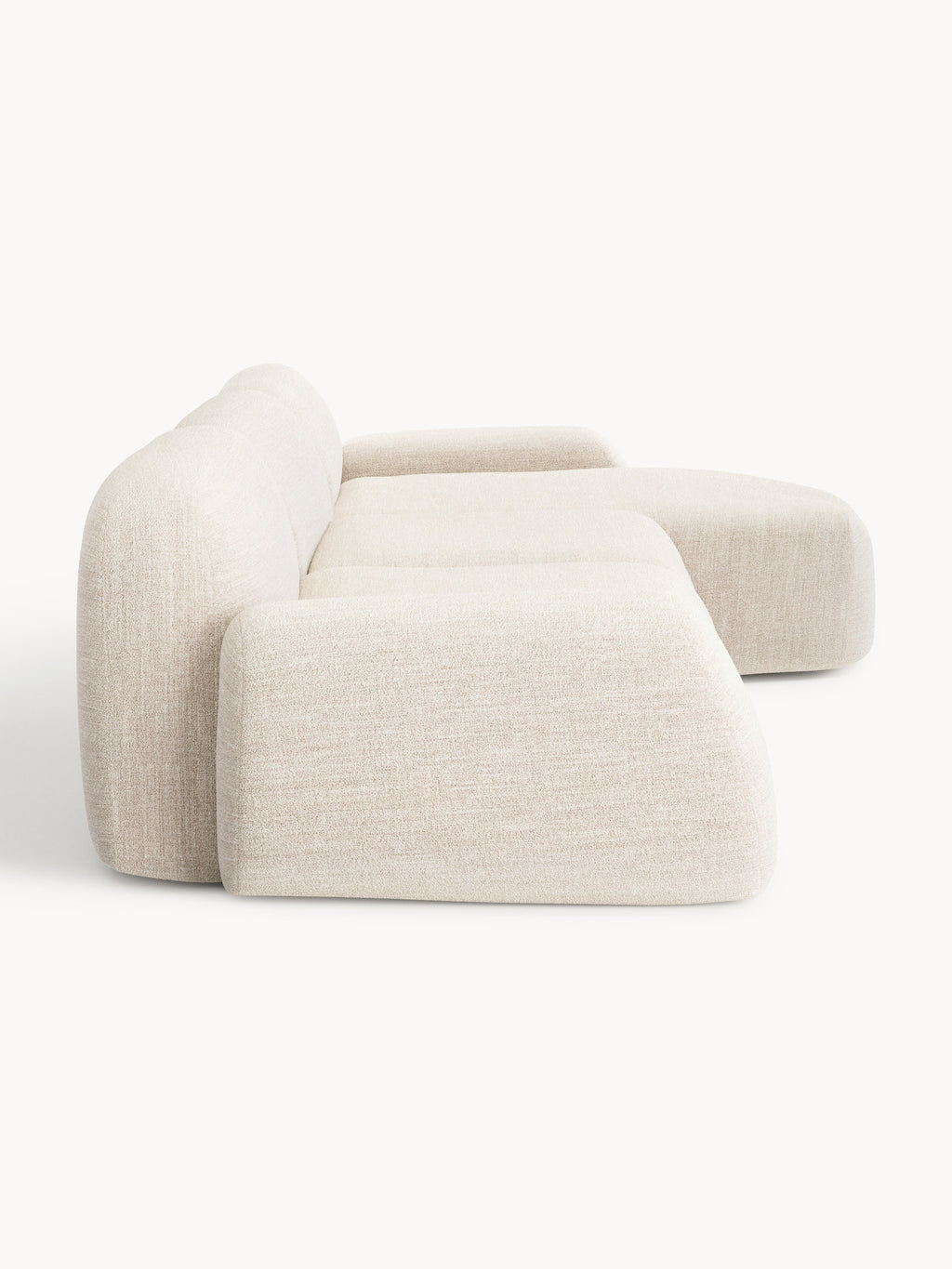 Wolke Modular Bouclé Corner Sofa (4-seater)