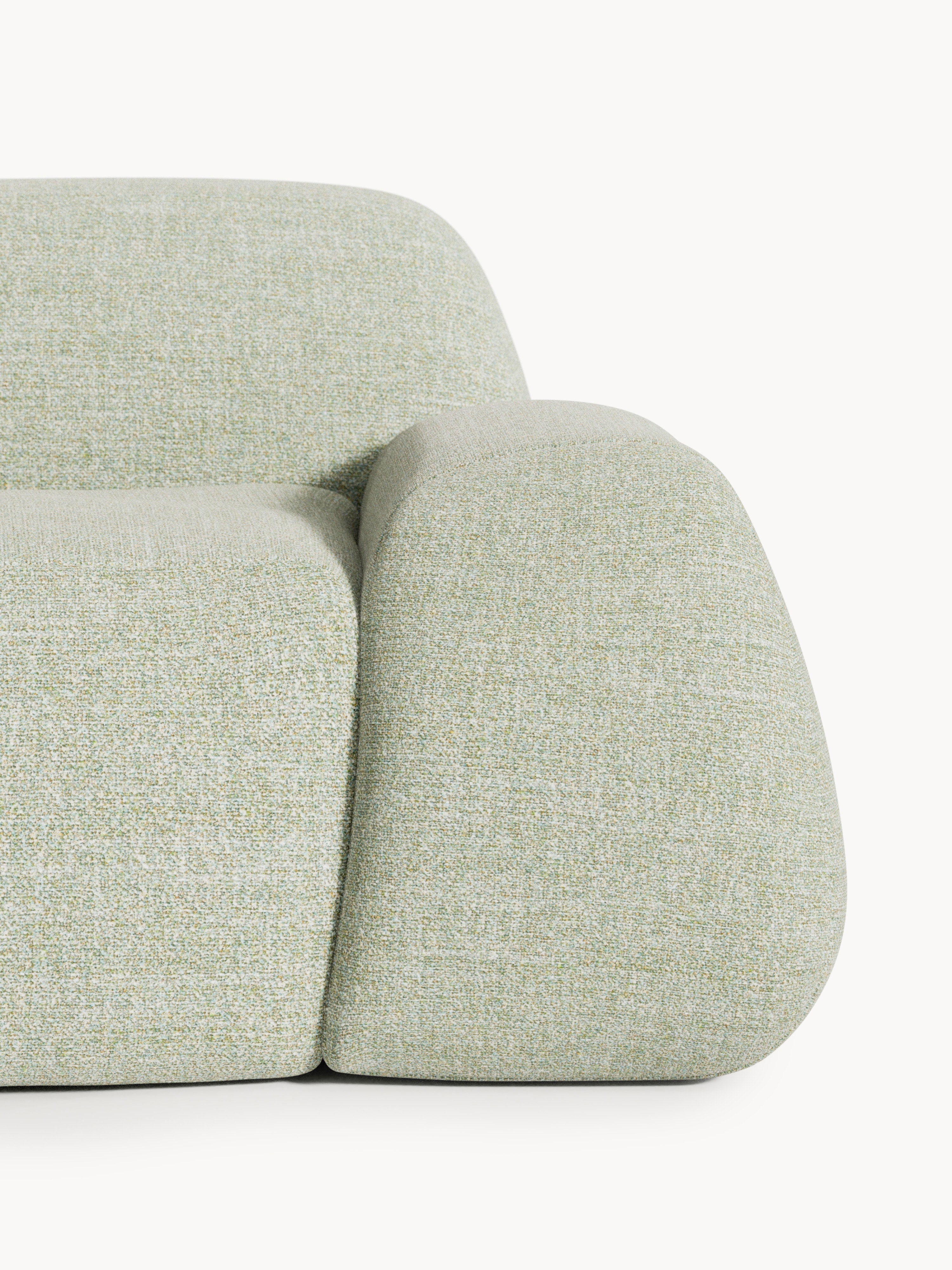 Wolke Modular Bouclé Corner Sofa (4-seater) with Chaise End