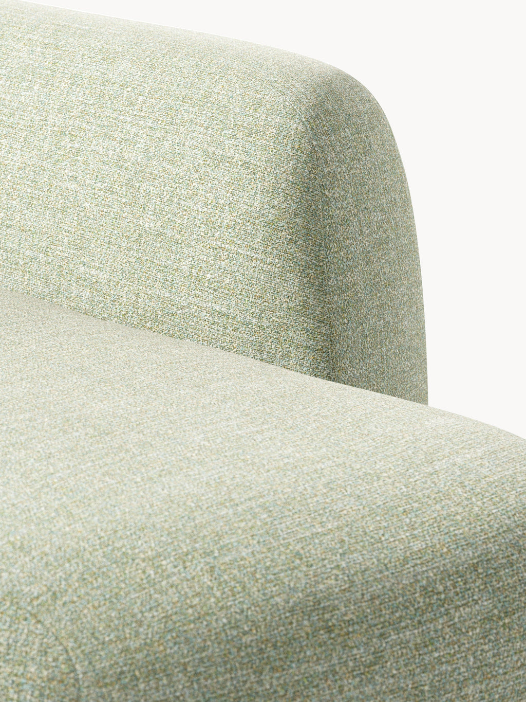 Wolke Modular Bouclé Corner Sofa (4-seater) with Chaise End
