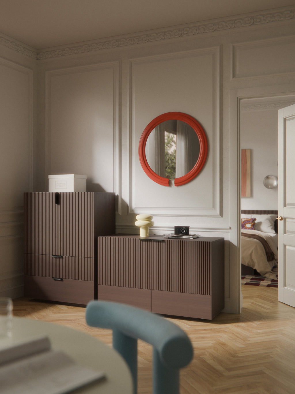 Sato Wooden Highboard