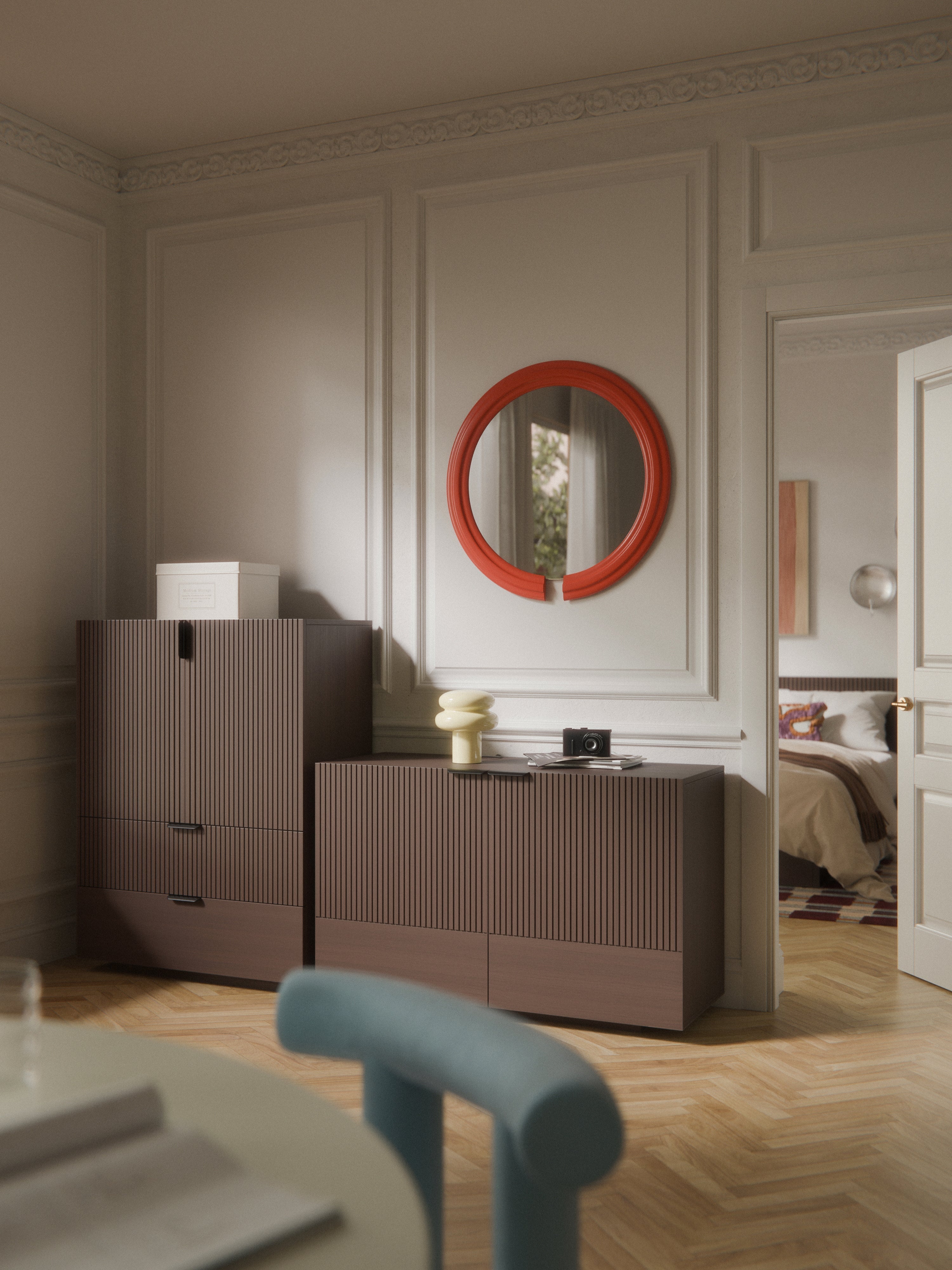 Sato Wooden Highboard