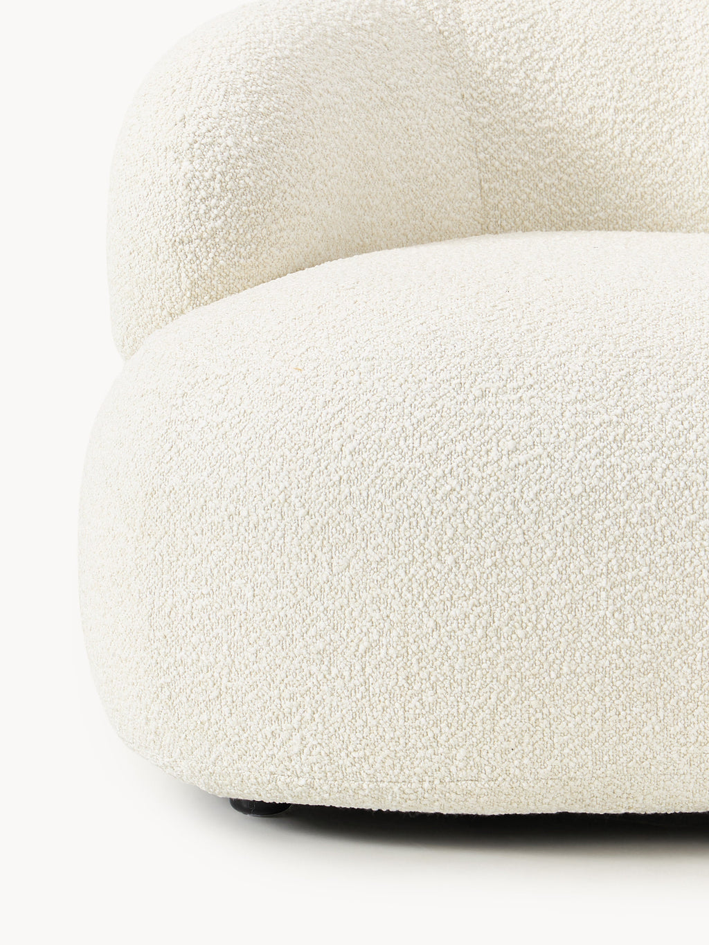 Alba Bouclé Lounge Armchair