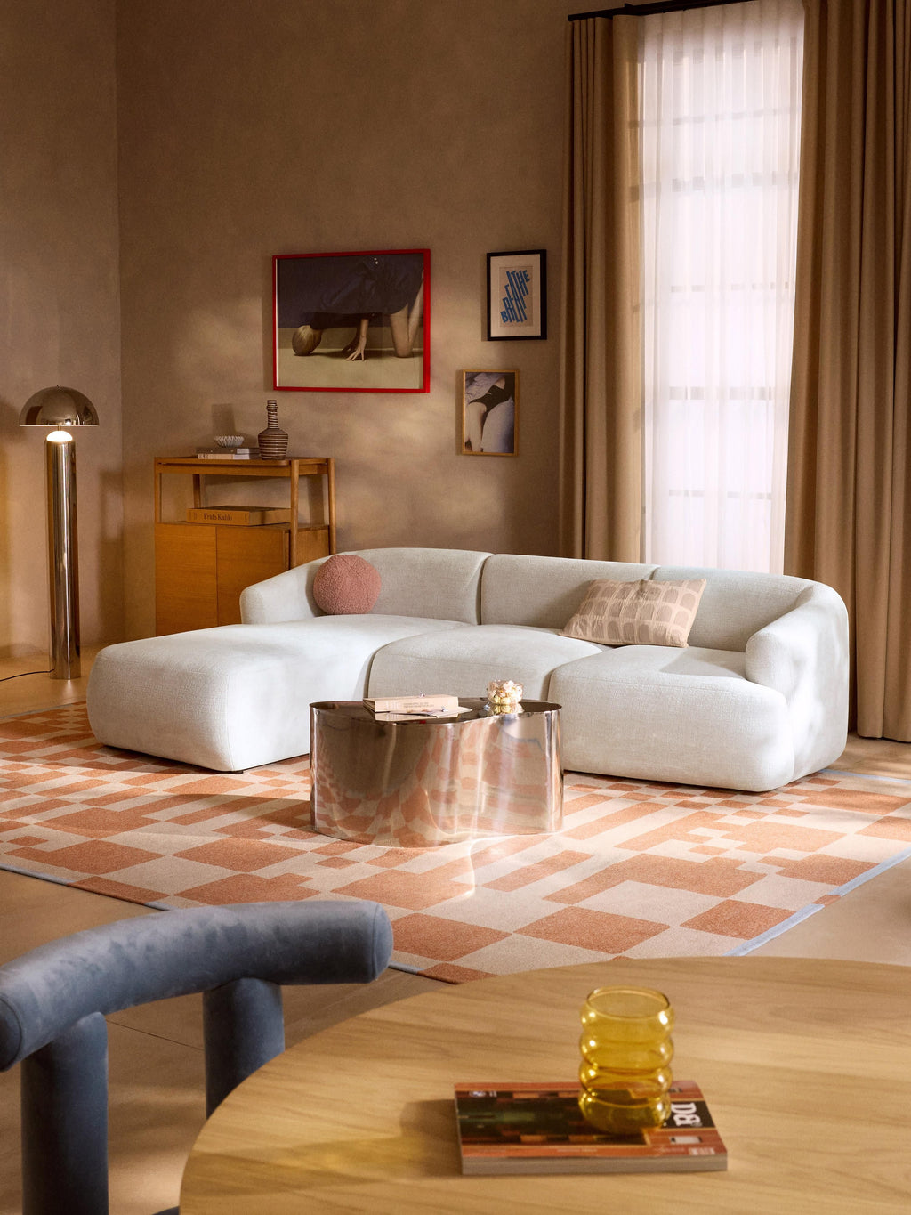 Sofia Modular Corner Sofa (4-seater)
