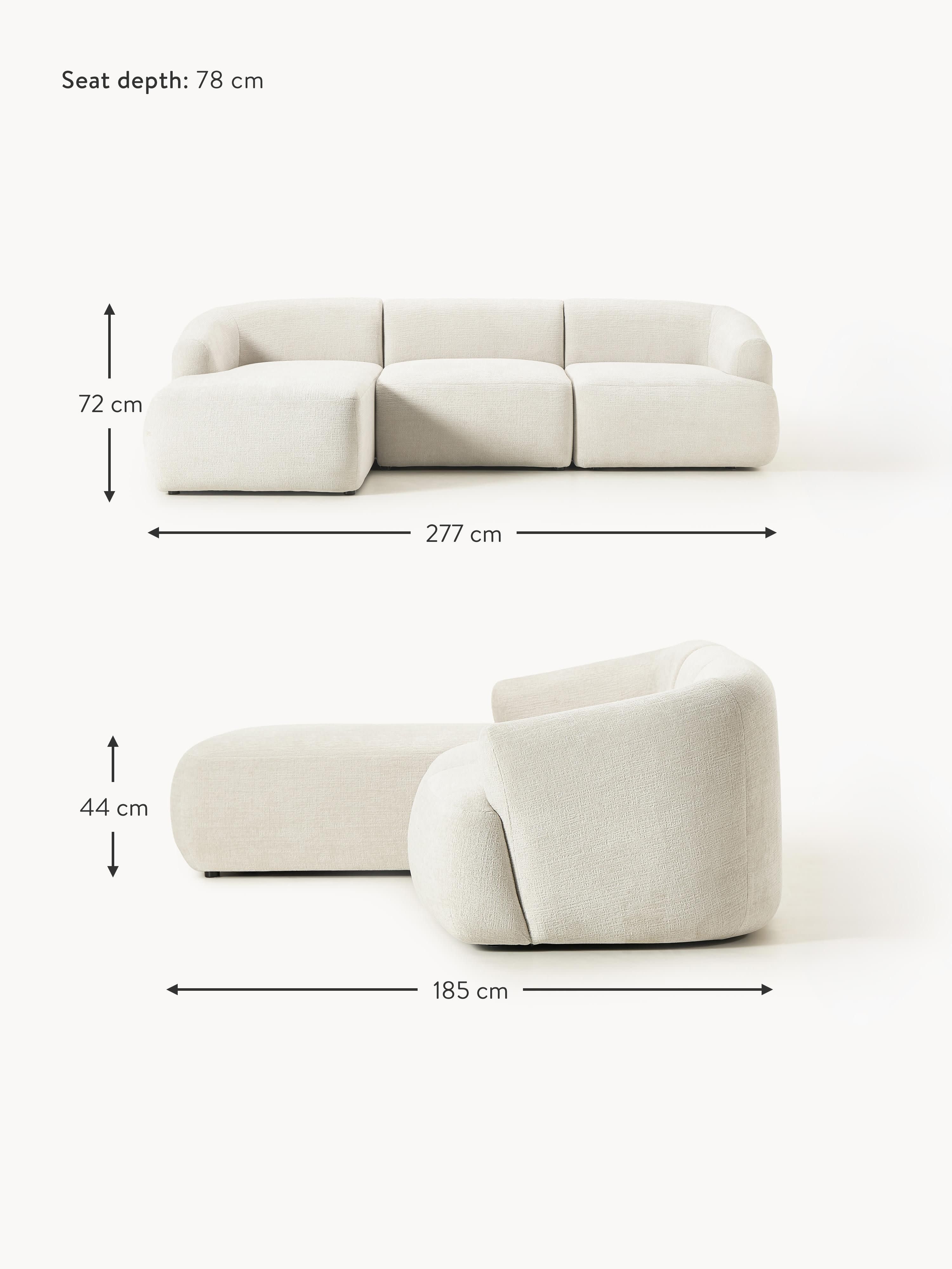 Sofia Modular Corner Sofa (4-seater)