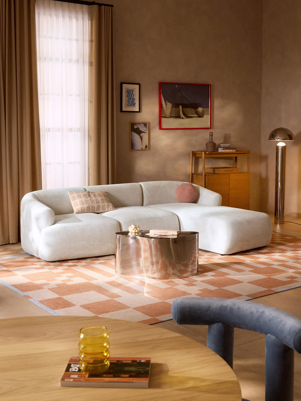 Sofia Modular Corner Sofa (4-seater)