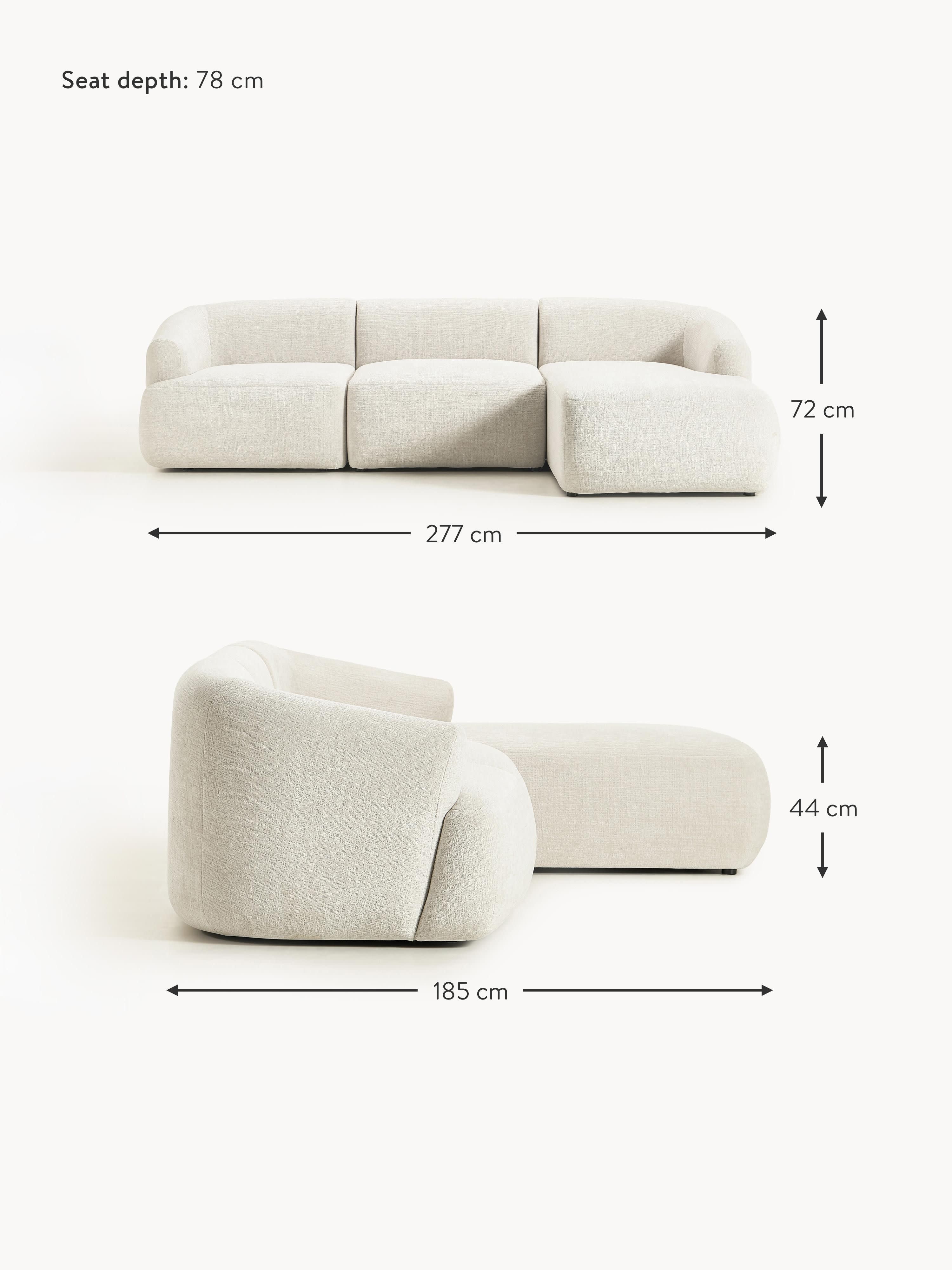 Sofia Modular Corner Sofa (4-seater)