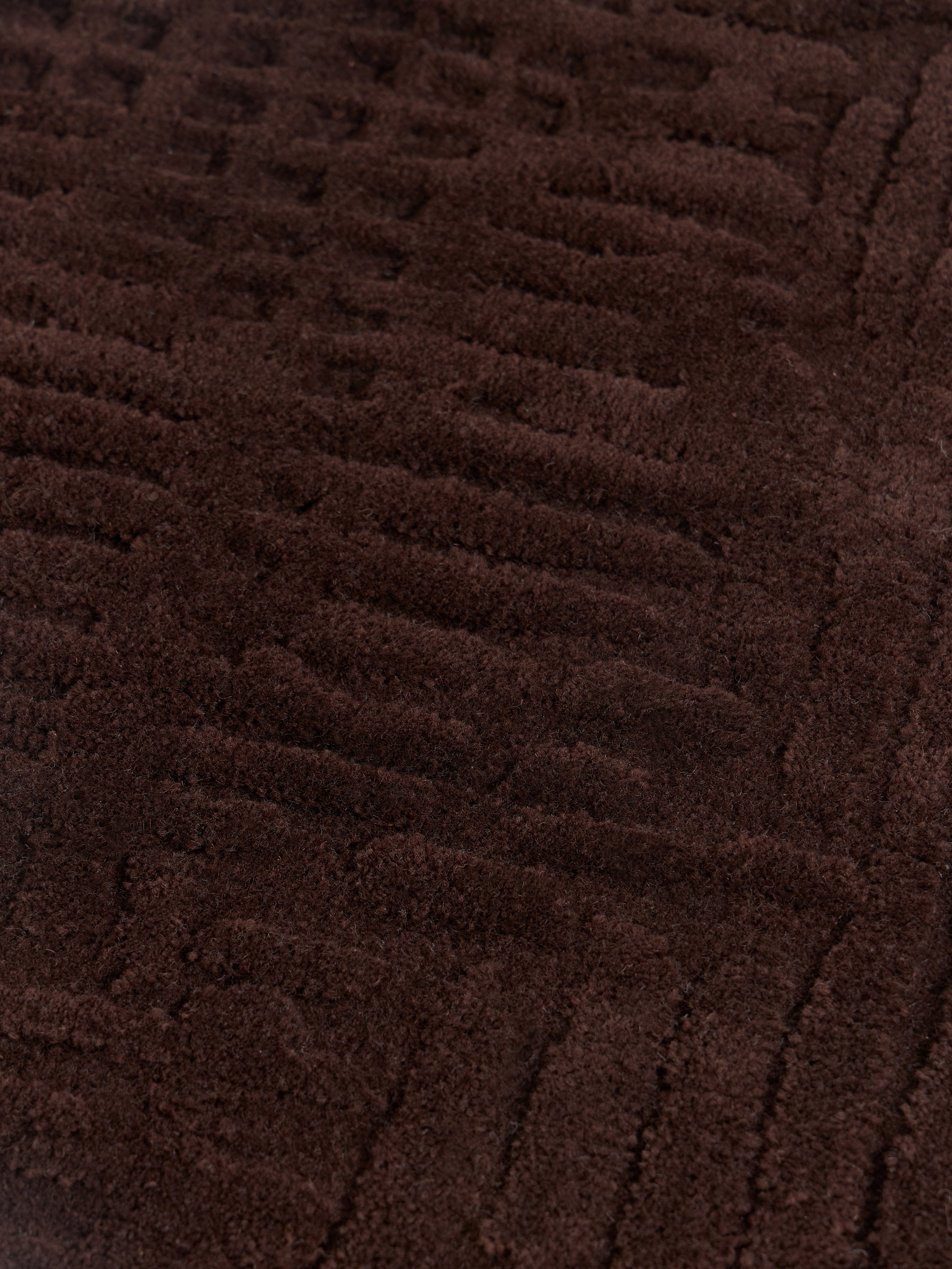 Merima High-Low Wool Rug, Hand-Tufted