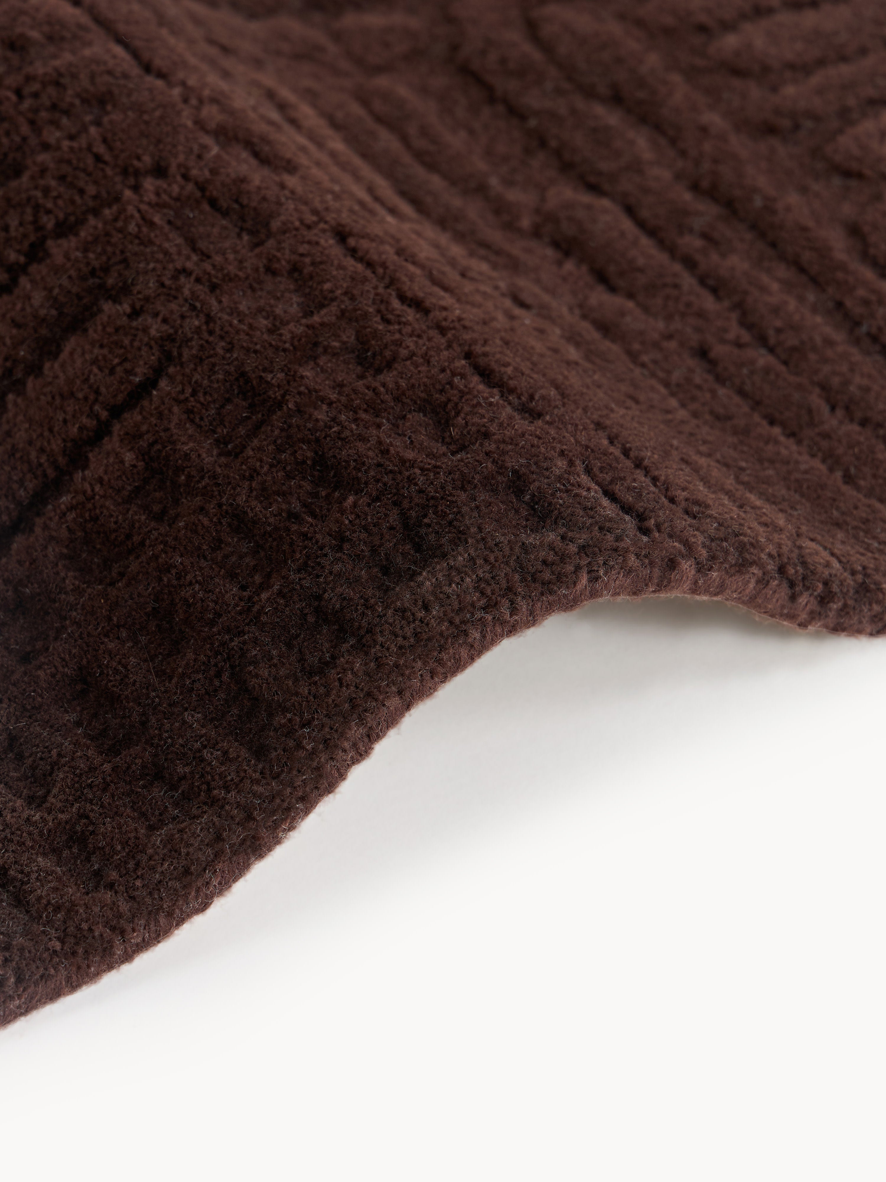 Merima High-Low Wool Rug, Hand-Tufted