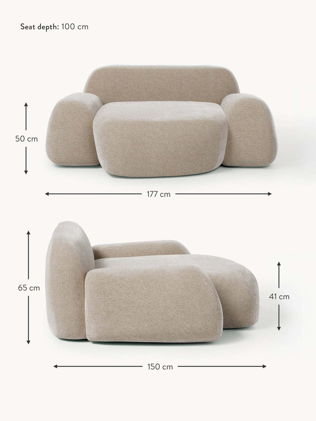 Wolke XL Lounge Chair