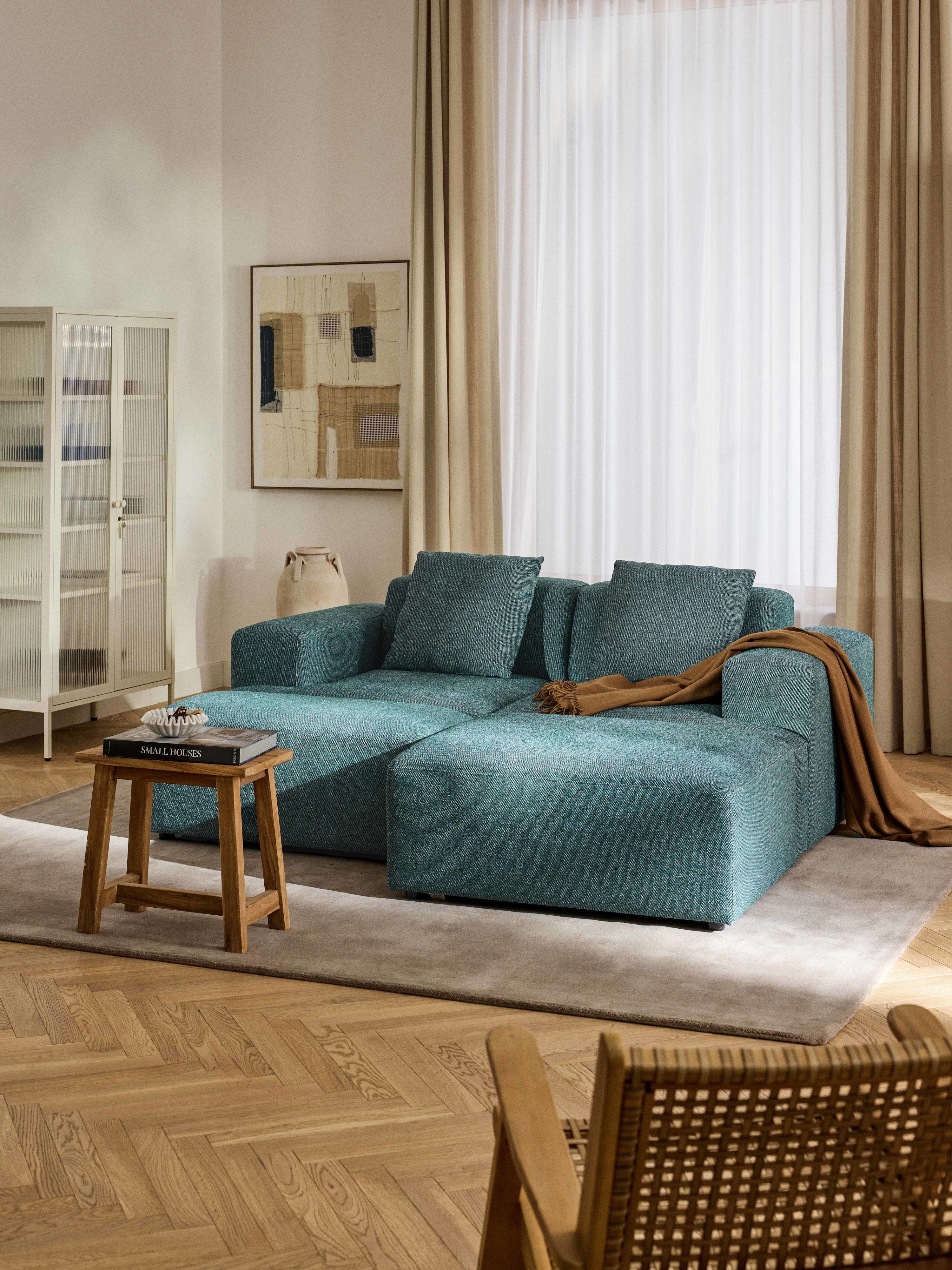 Melva Ottoman, W 99 x D 42 cm