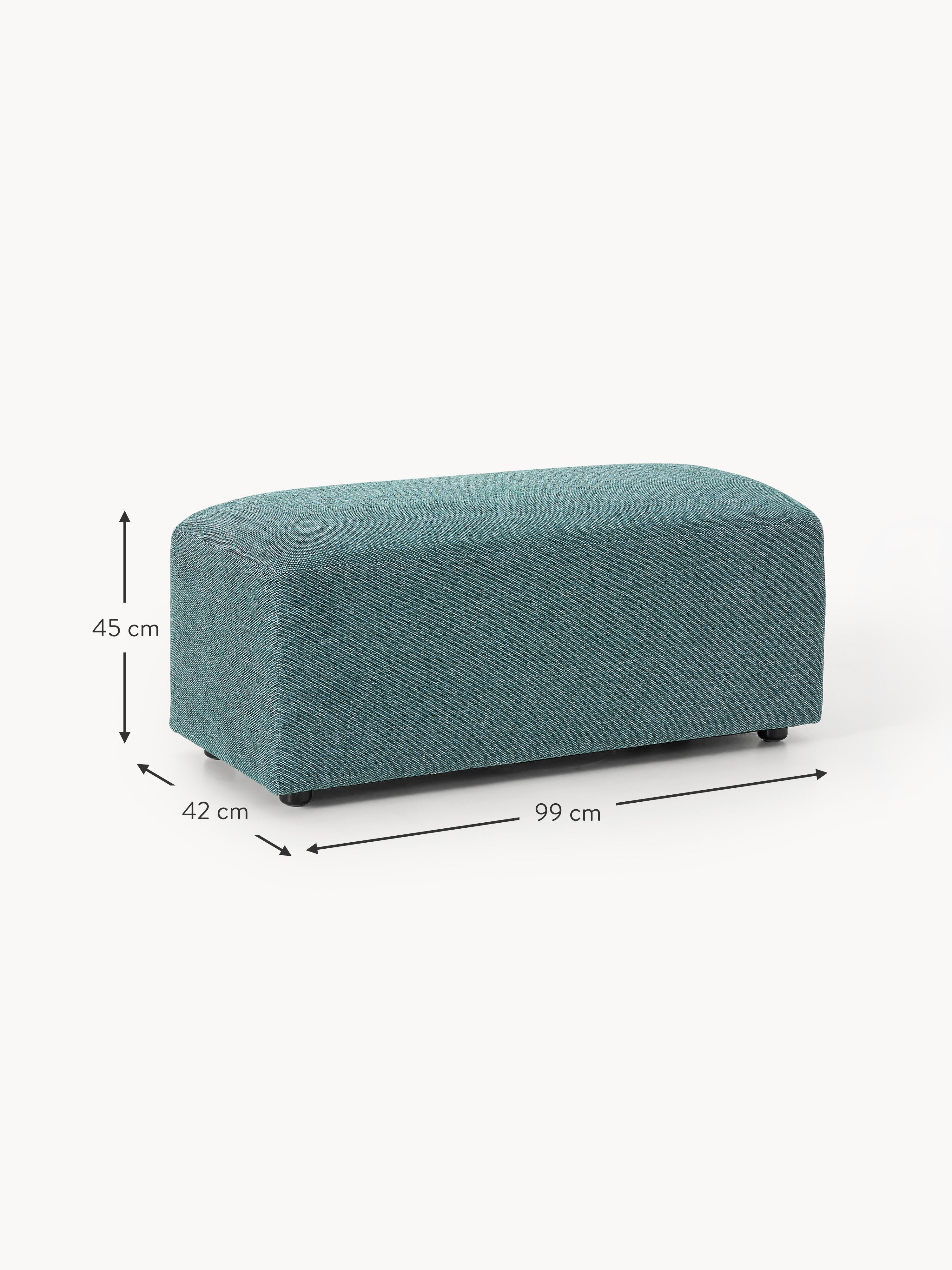 Melva Ottoman, W 99 x D 42 cm