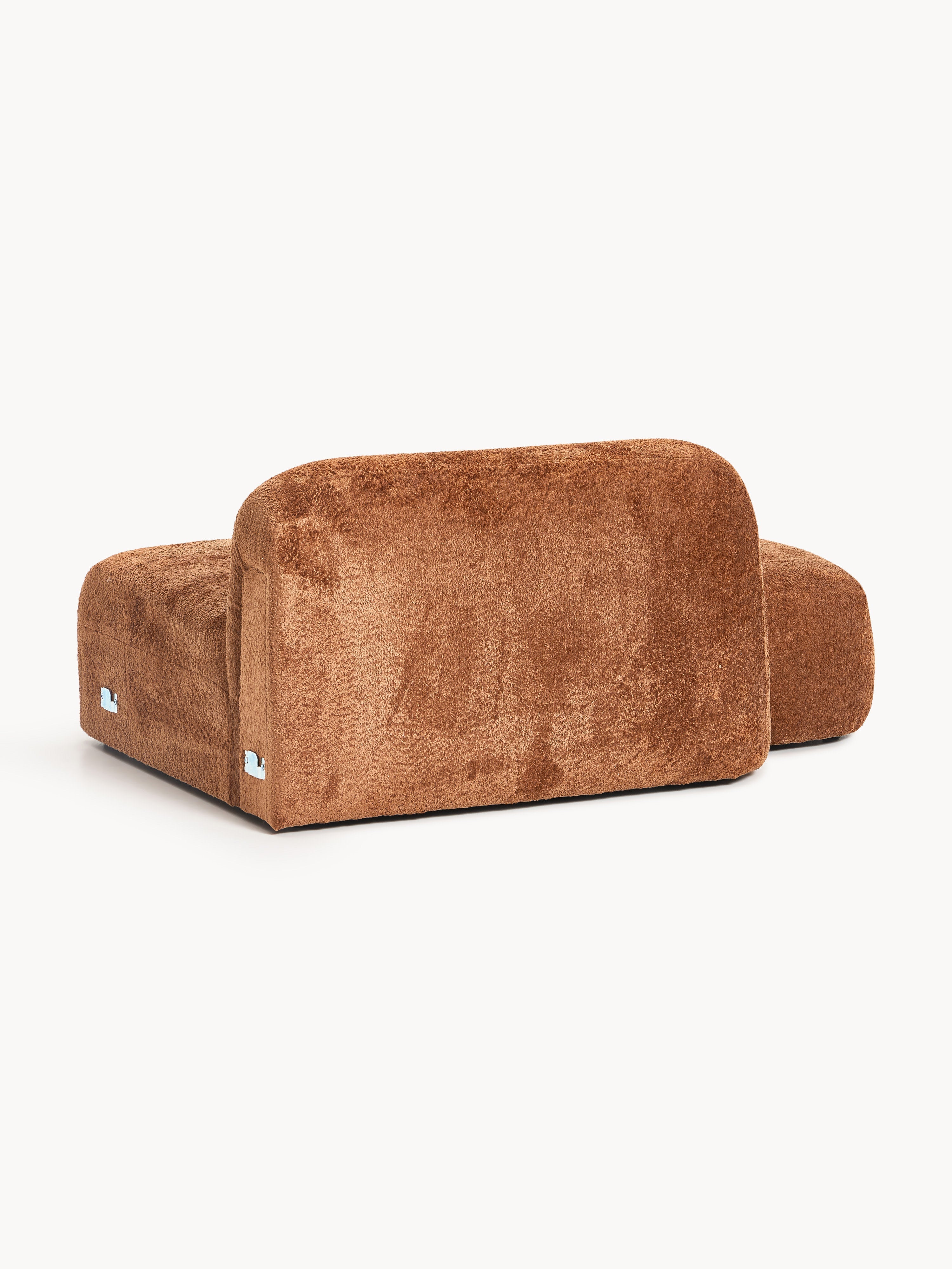 Wolke Teddy Bouclé Chaise Module
