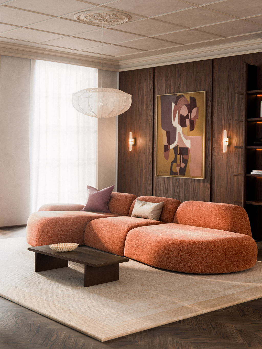 Wolke Modular Corner Sofa (4-seater) with Chaise End