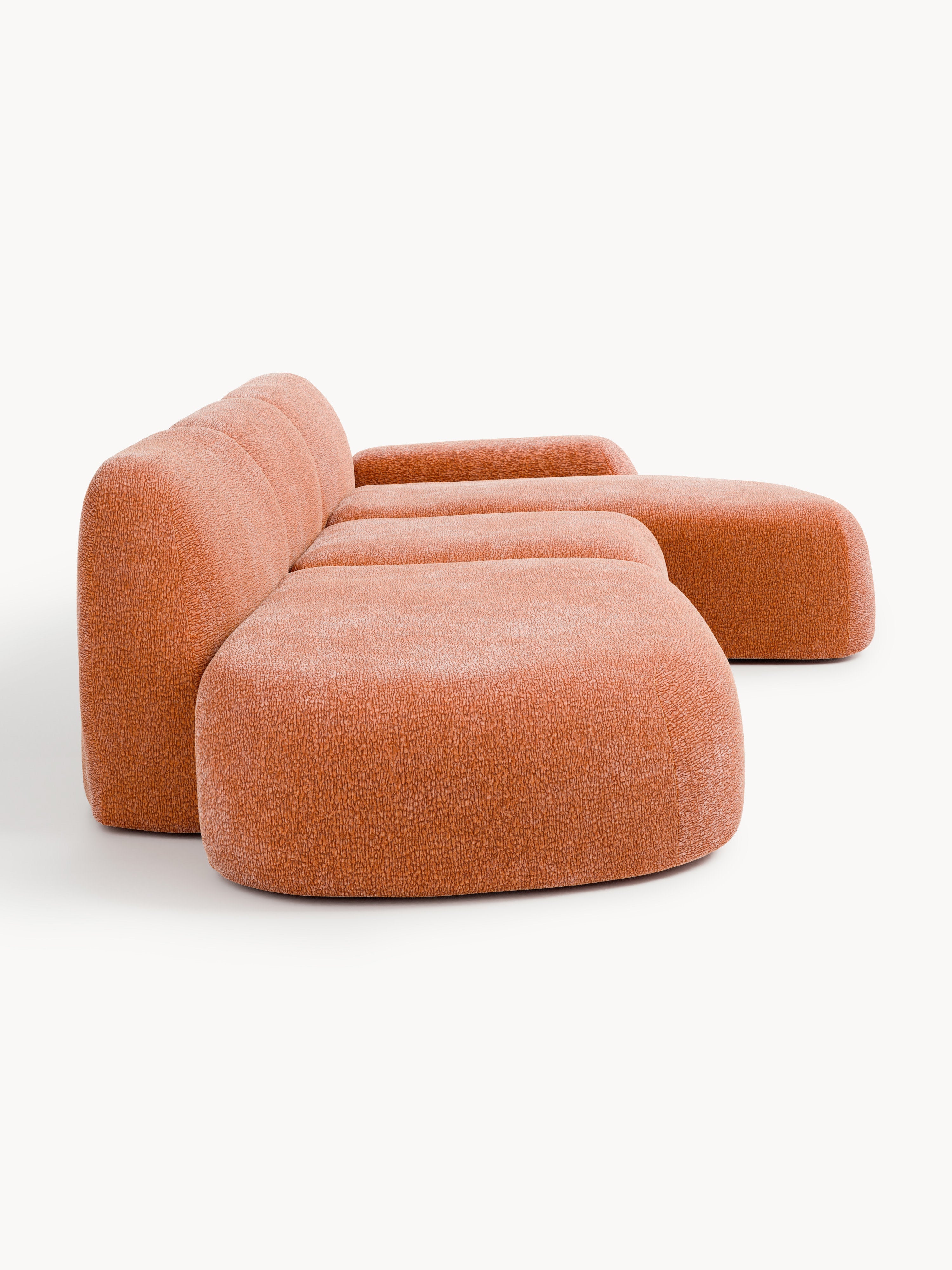 Wolke Modular Corner Sofa (4-seater) with Chaise End