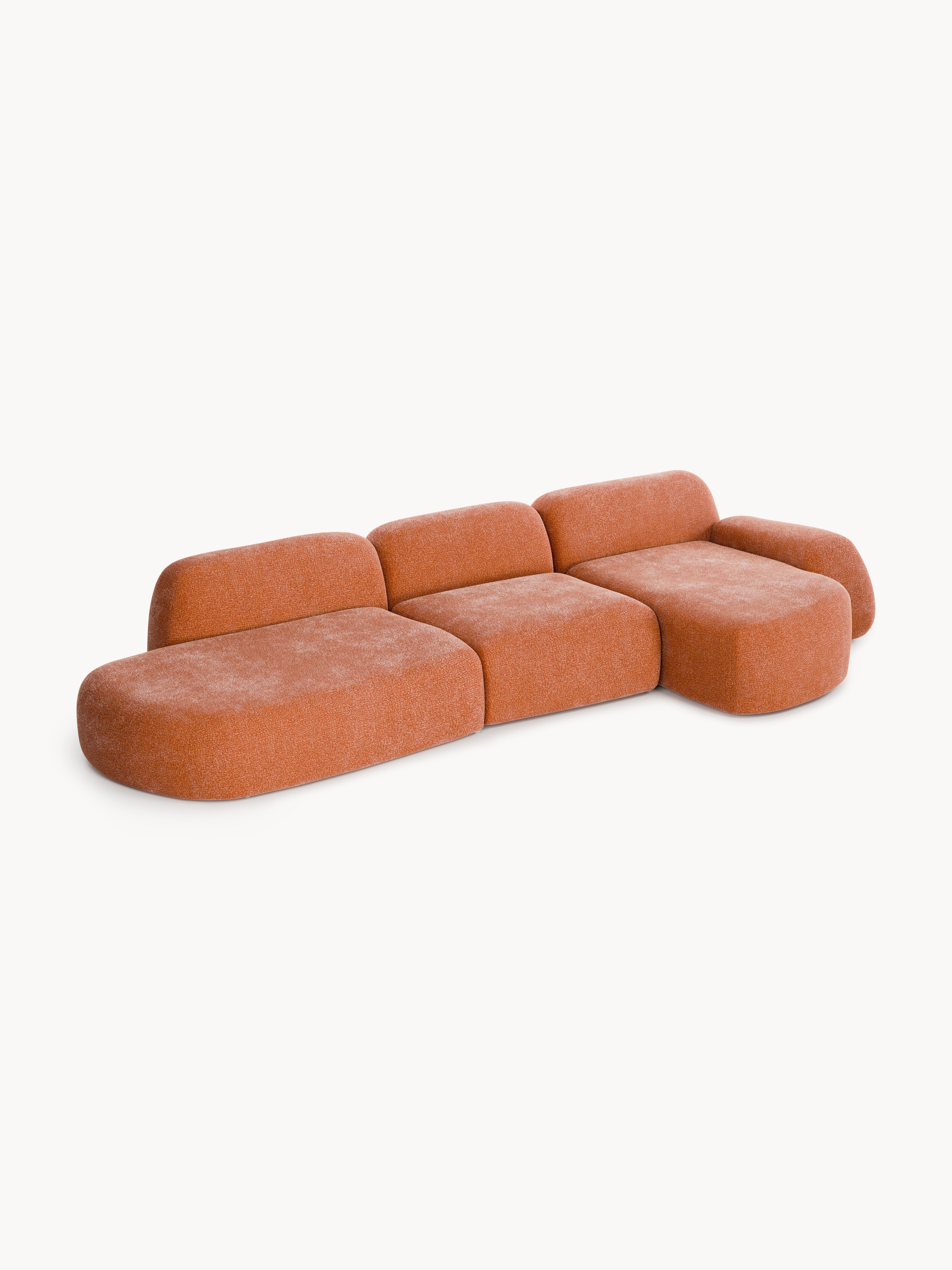 Wolke Modular Corner Sofa (4-seater) with Chaise End