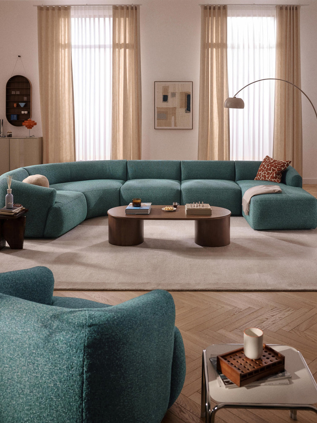 Sofia XL Modular Bouclé Sofa
