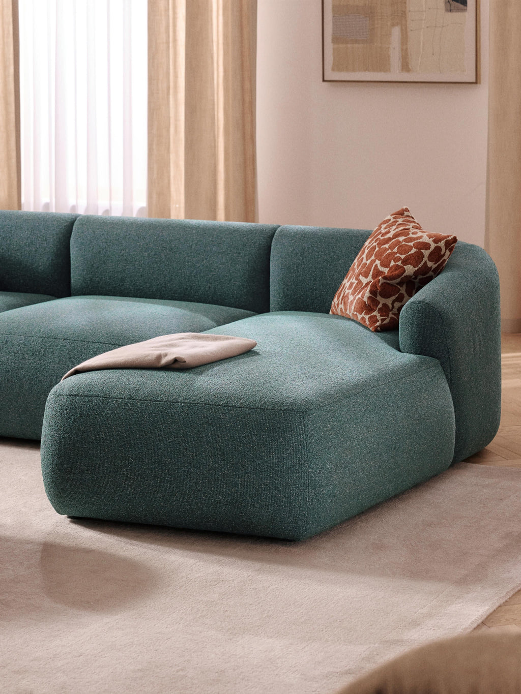 Sofia XL Modular Bouclé Sofa