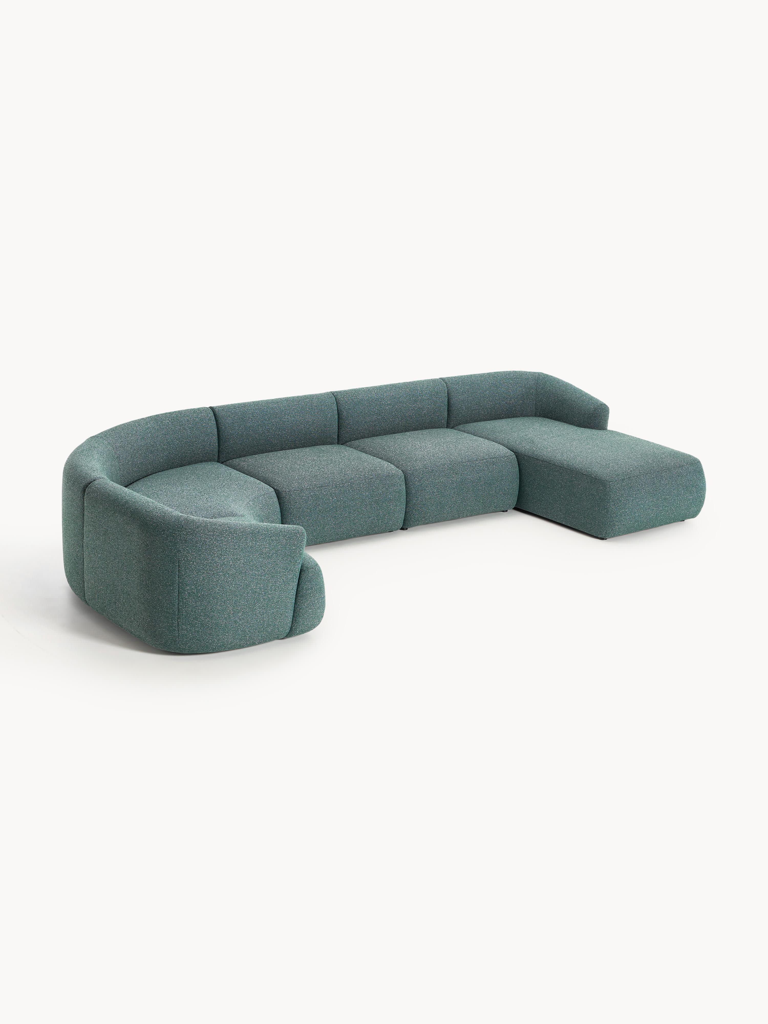 Gallery image 1 - XL Modular Bouclé Sofa Sofia