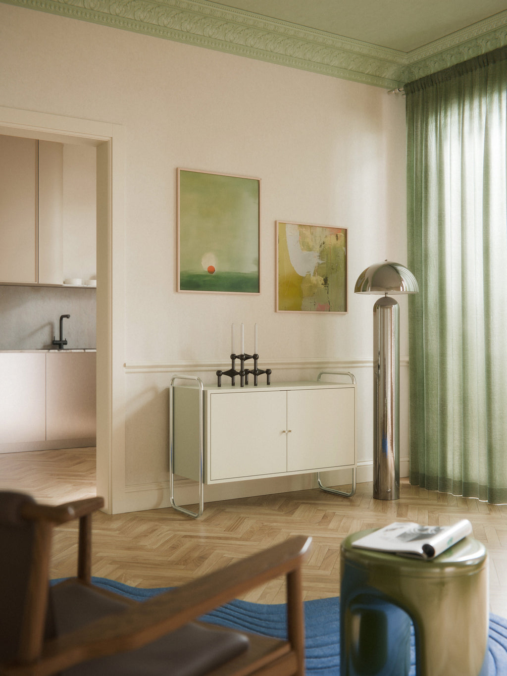 Robyn Metal Sideboard