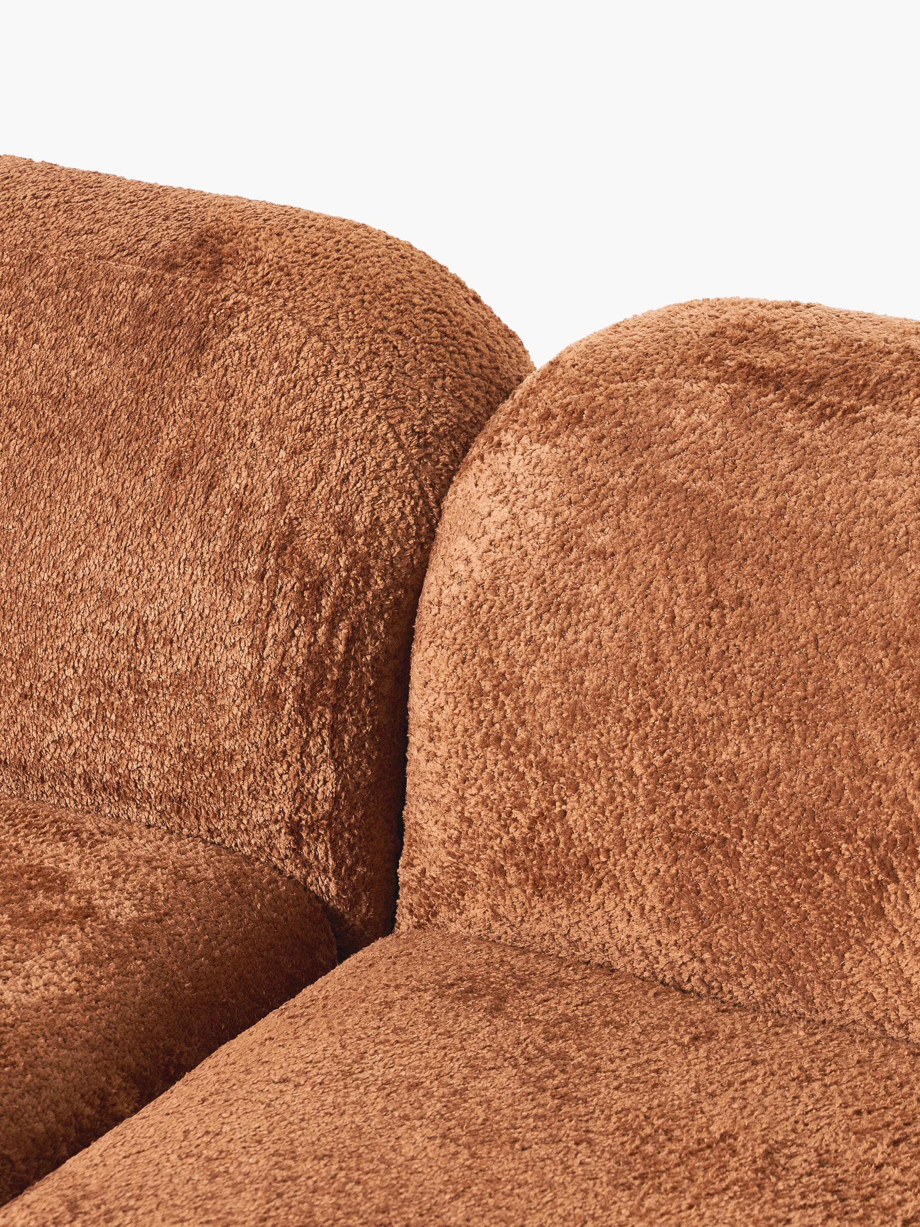 Wolke XL Modular Teddy Bouclé Corner Sofa with Chaise Ends