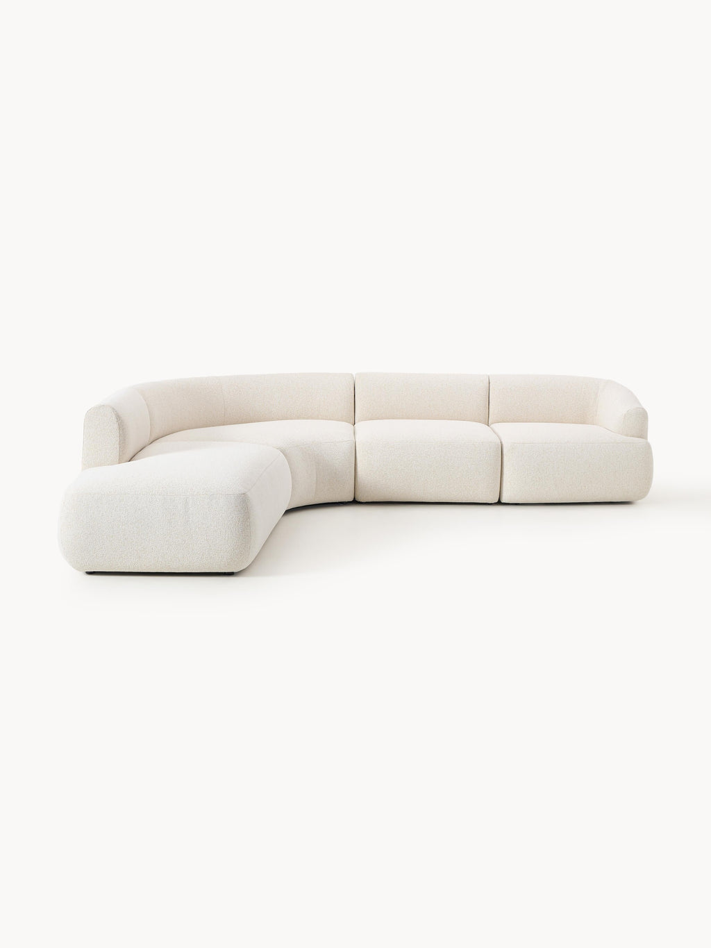 Gallery image 1 - Modular Bouclé Corner Sofa Sofia (4-seater)