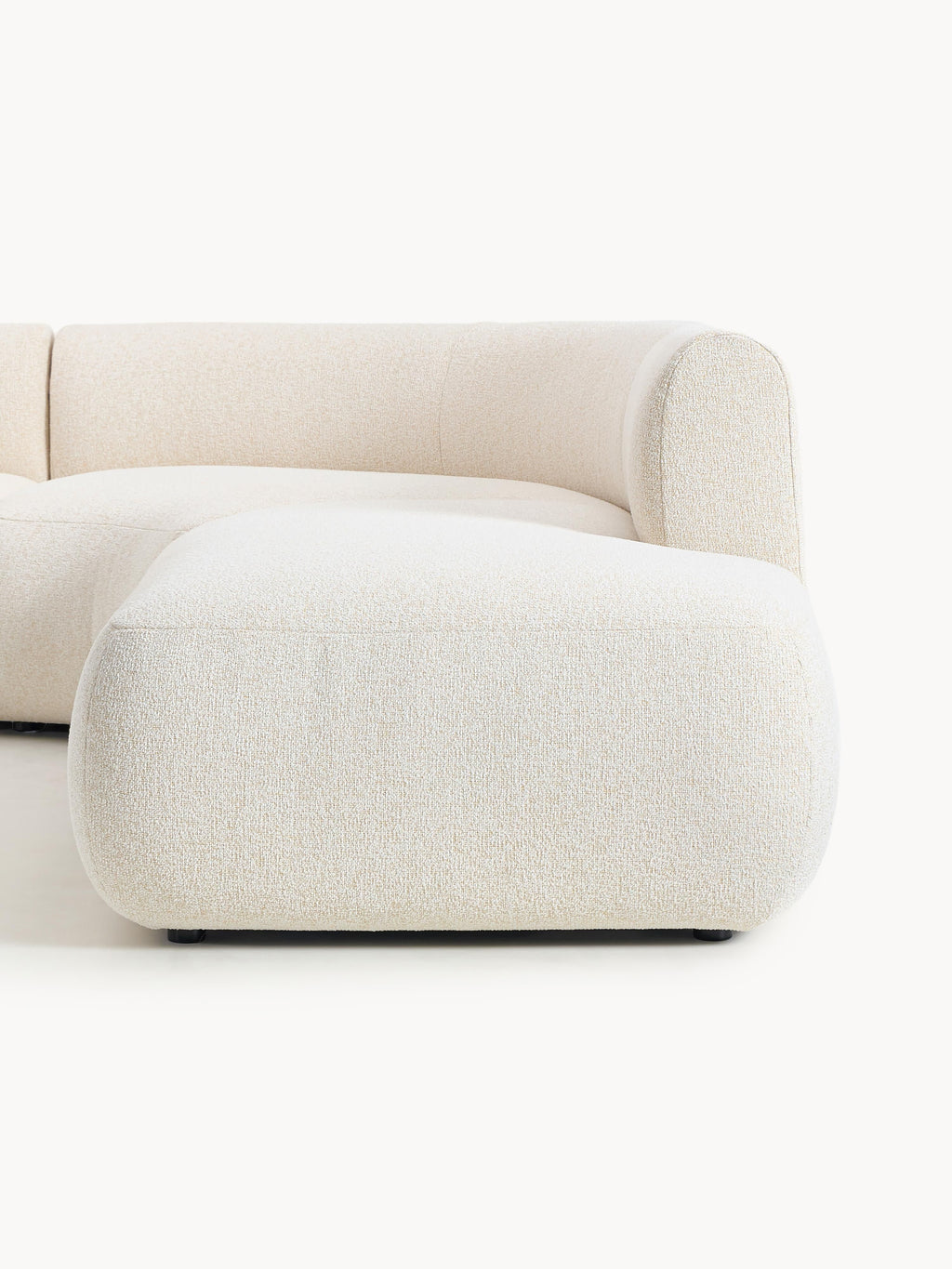 Sofia Modular Bouclé Corner Sofa (4-seater)