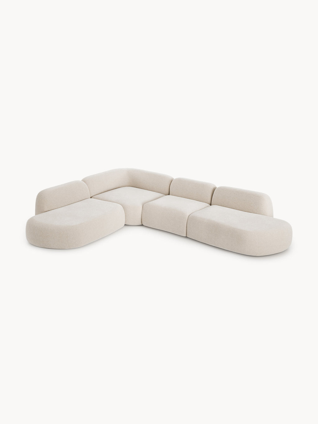 Wolke XL Modular Corner Sofa with Chaise Ends