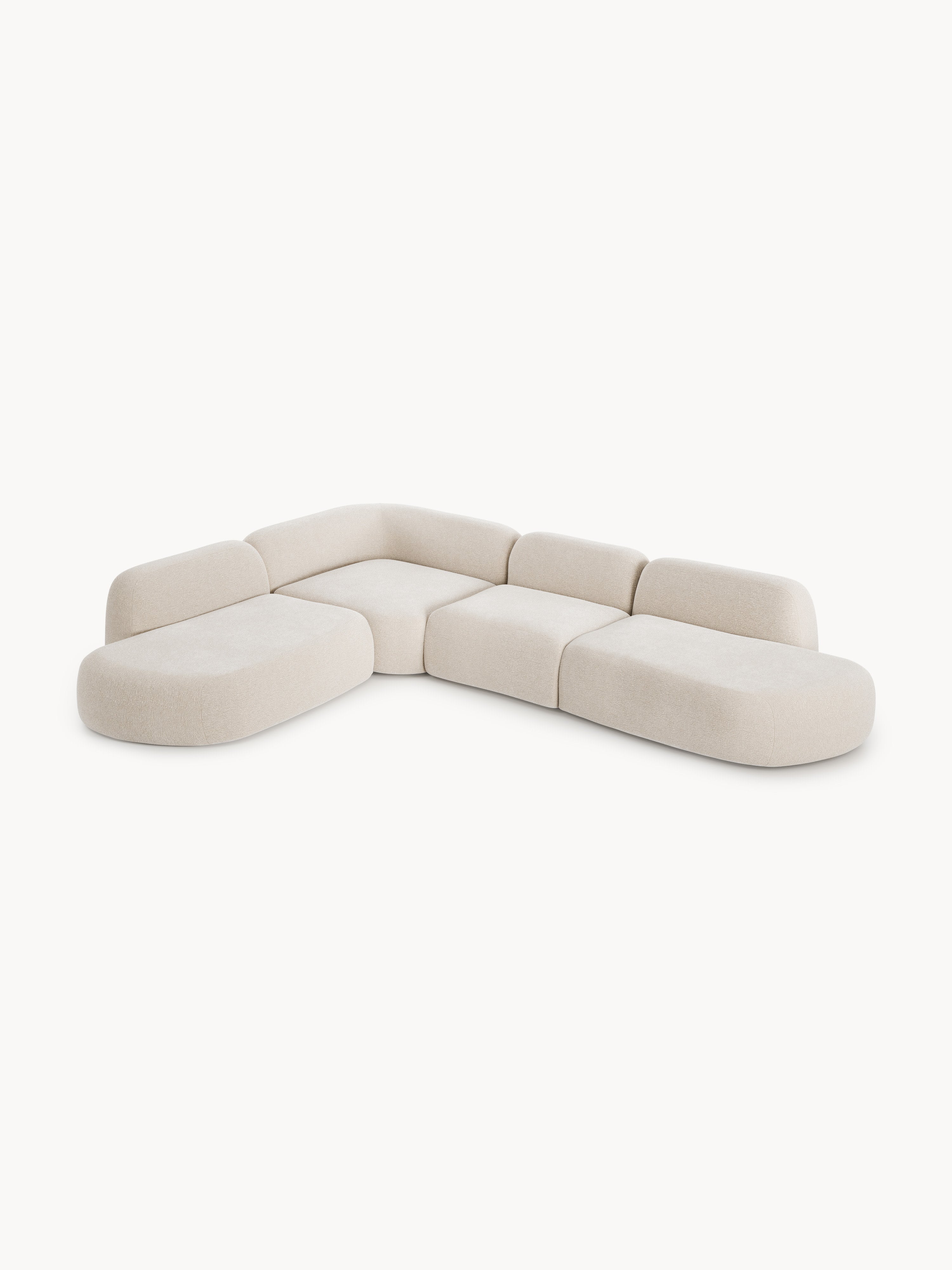 Wolke XL Modular Corner Sofa with Chaise Ends