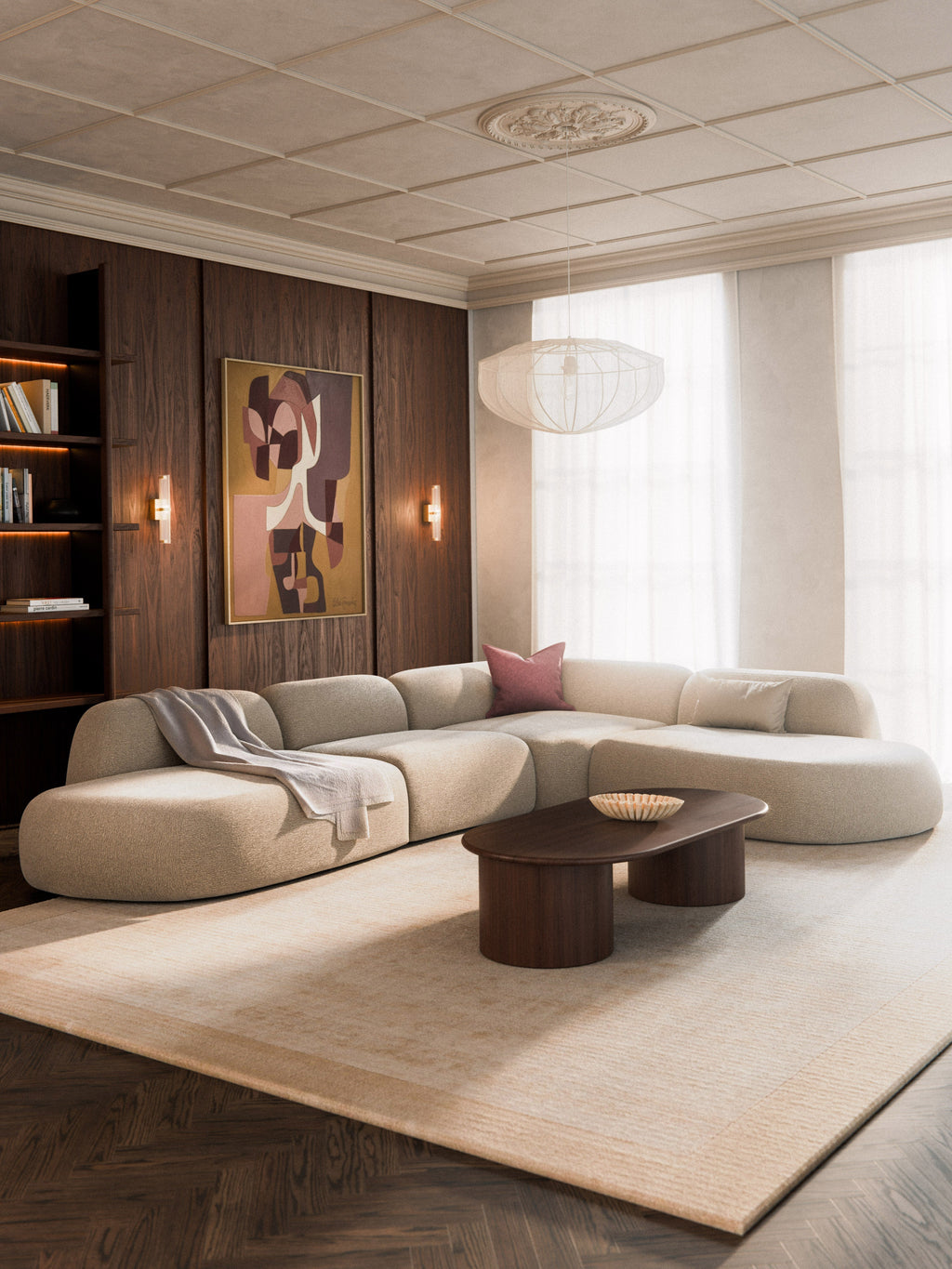 Wolke XL Modular Corner Sofa with Chaise Ends