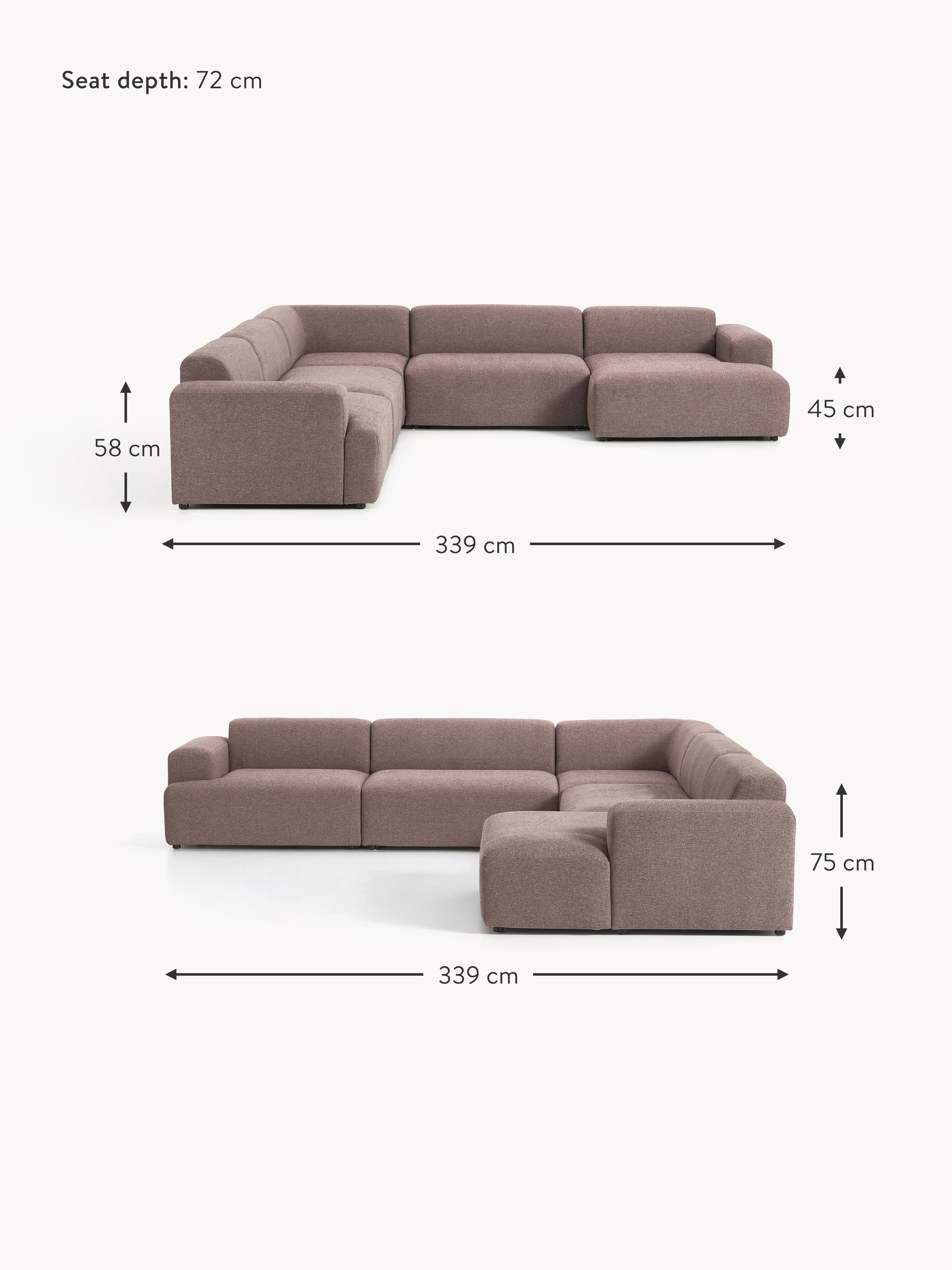 Melva XL Corner Sofa