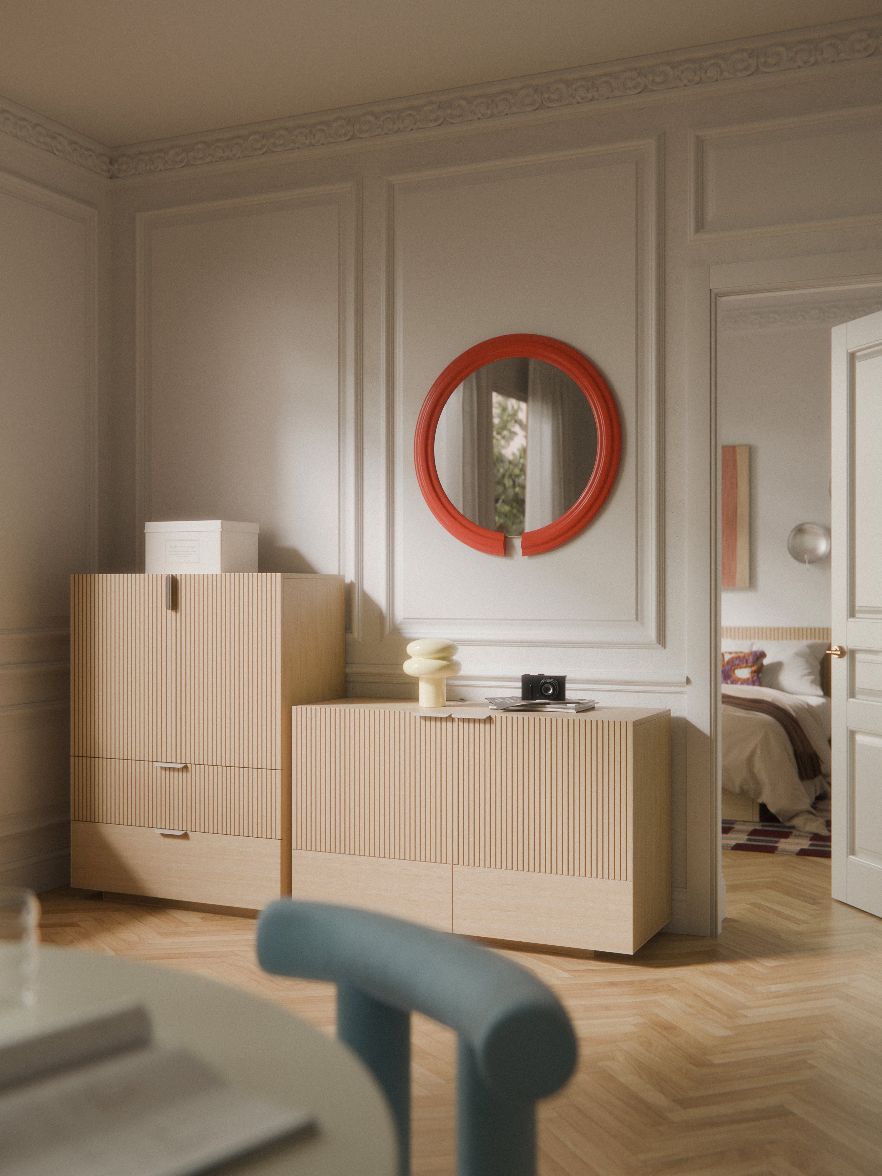 Sato Wooden Sideboard