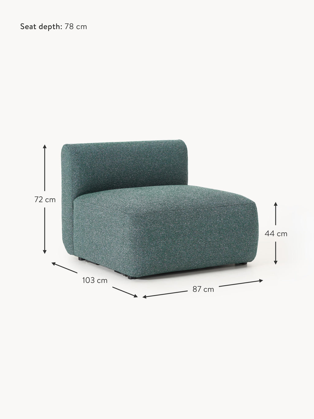 Sofia Bouclé Centre Module