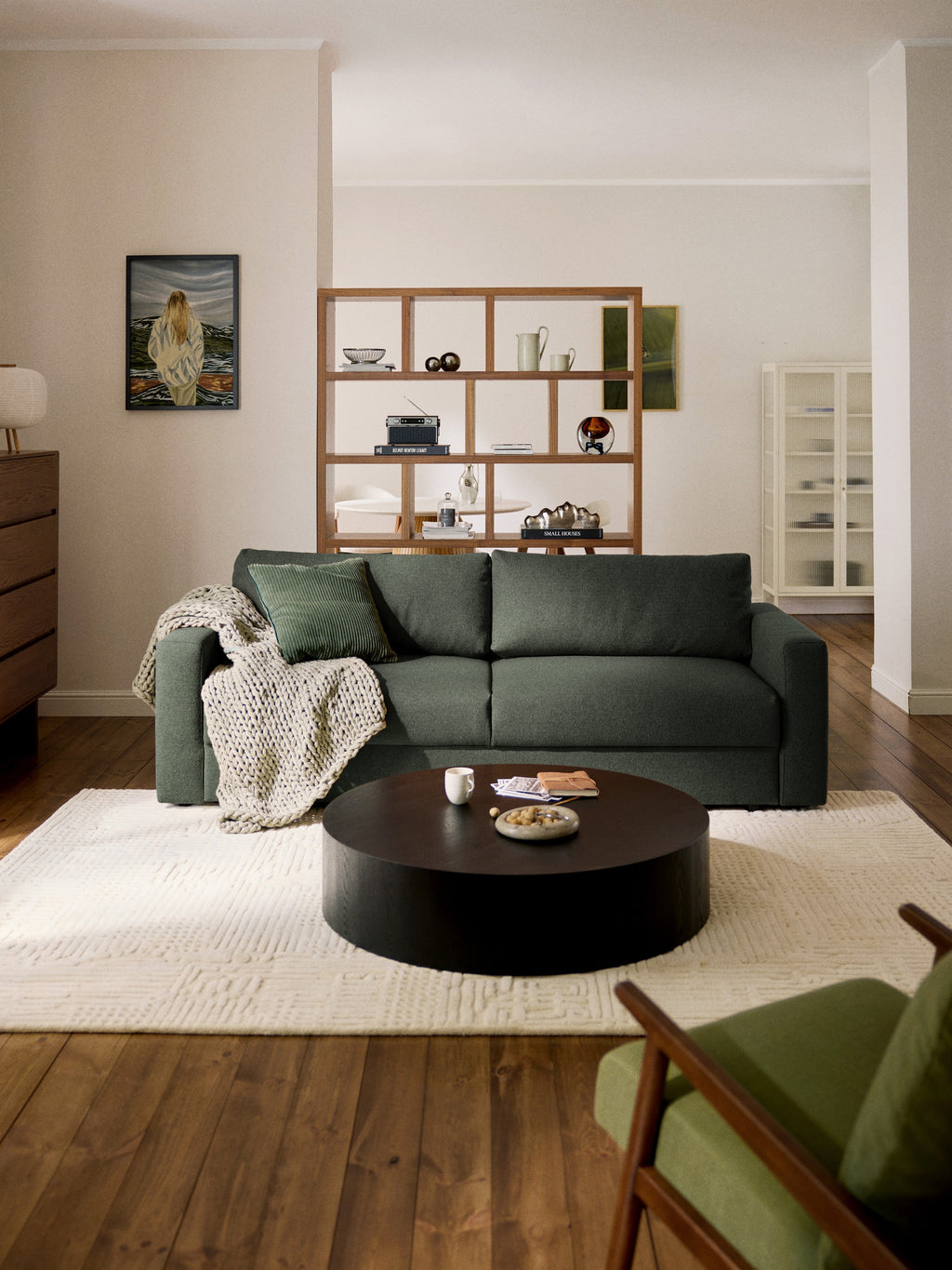 Tasha Bouclé Sofa Bed (3-seater)