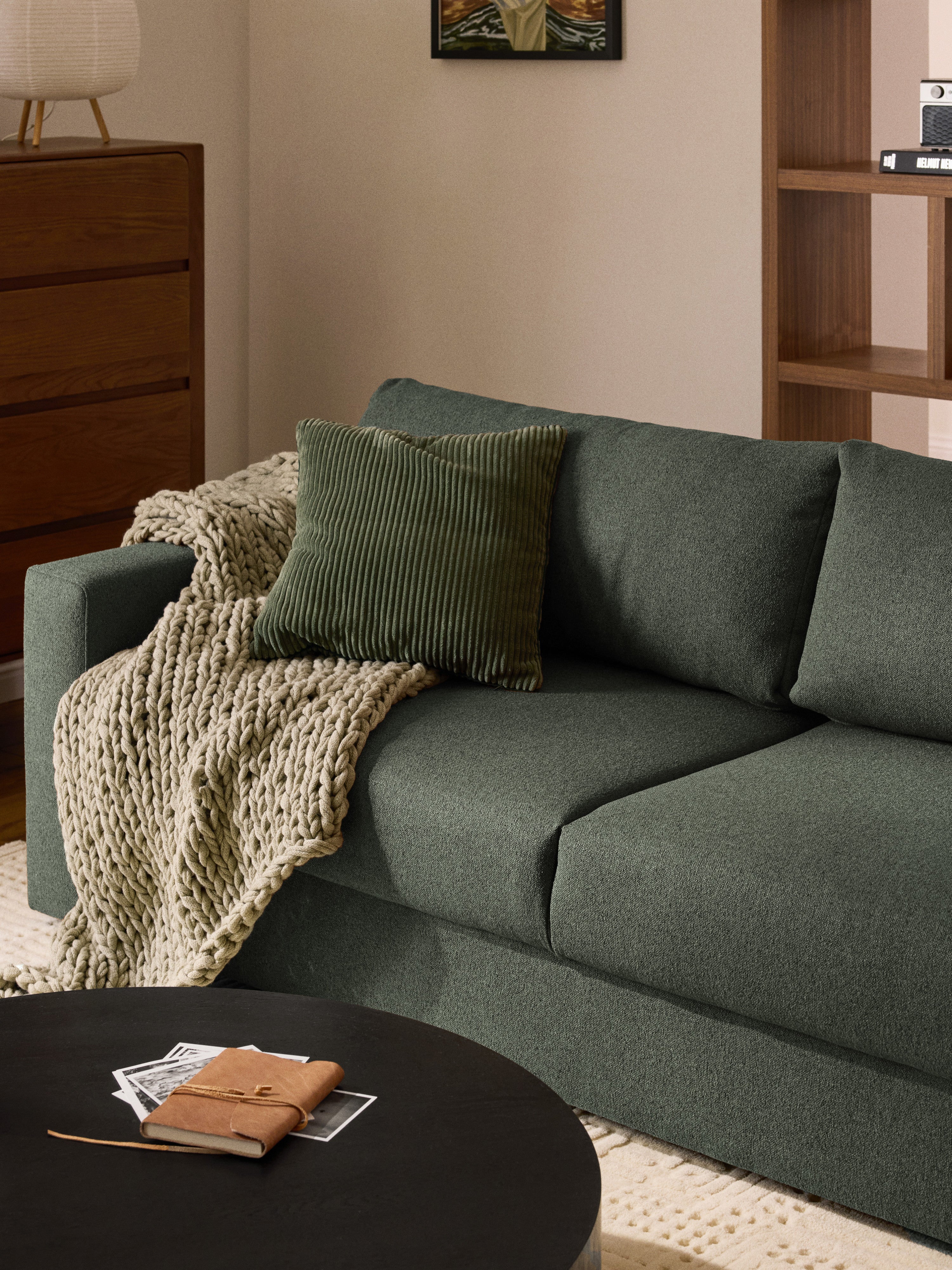 Tasha Bouclé Sofa Bed (3-seater)