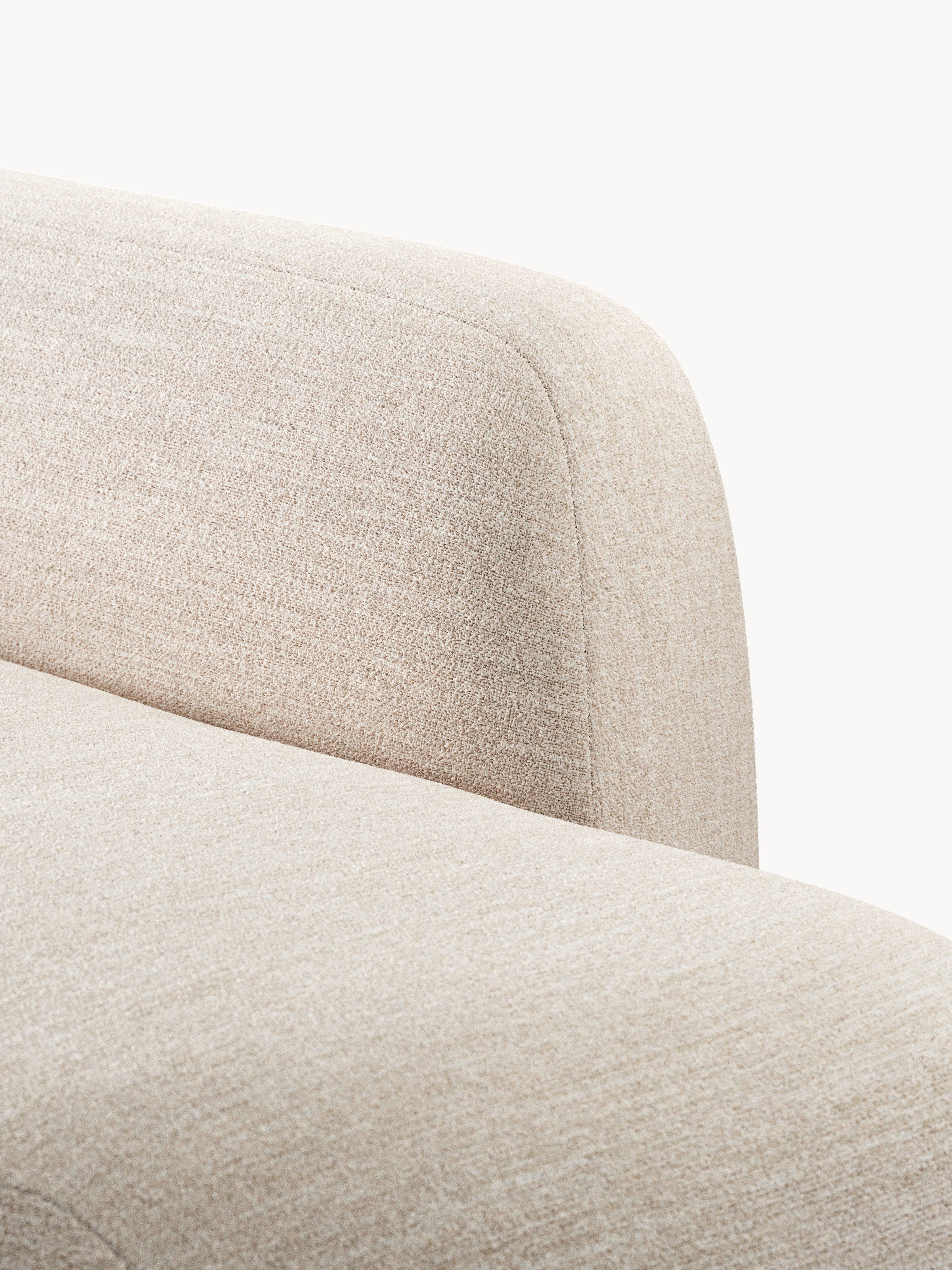 Wolke XL Modular Bouclé Corner Sofa with Chaise Ends