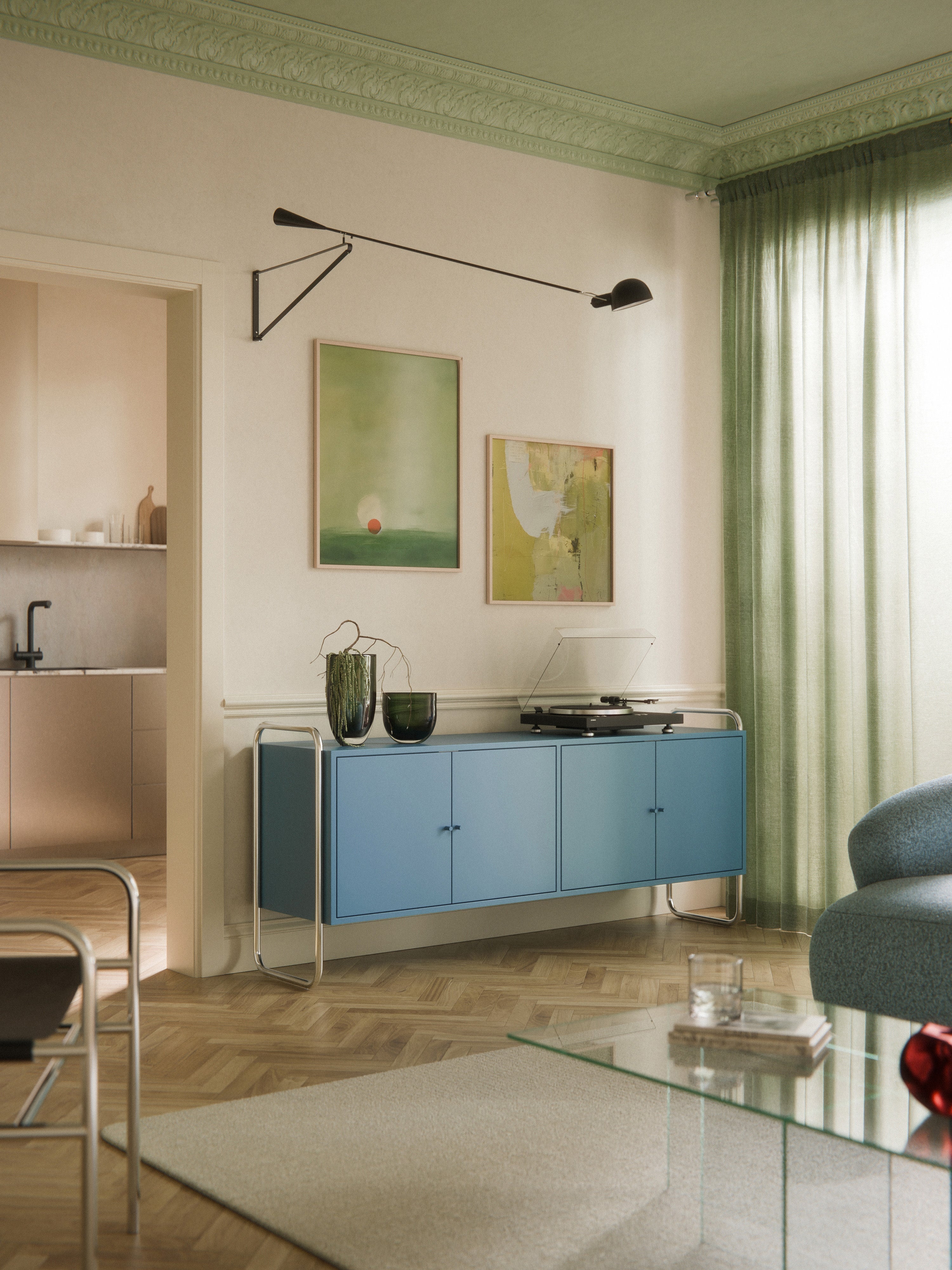 Robyn Metal Sideboard