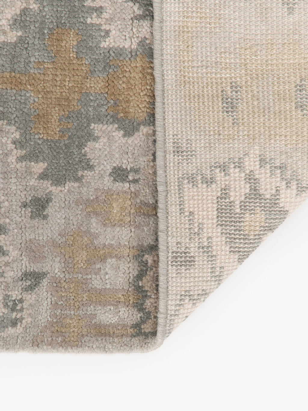 Hand-Knotted Wool Rug Amun