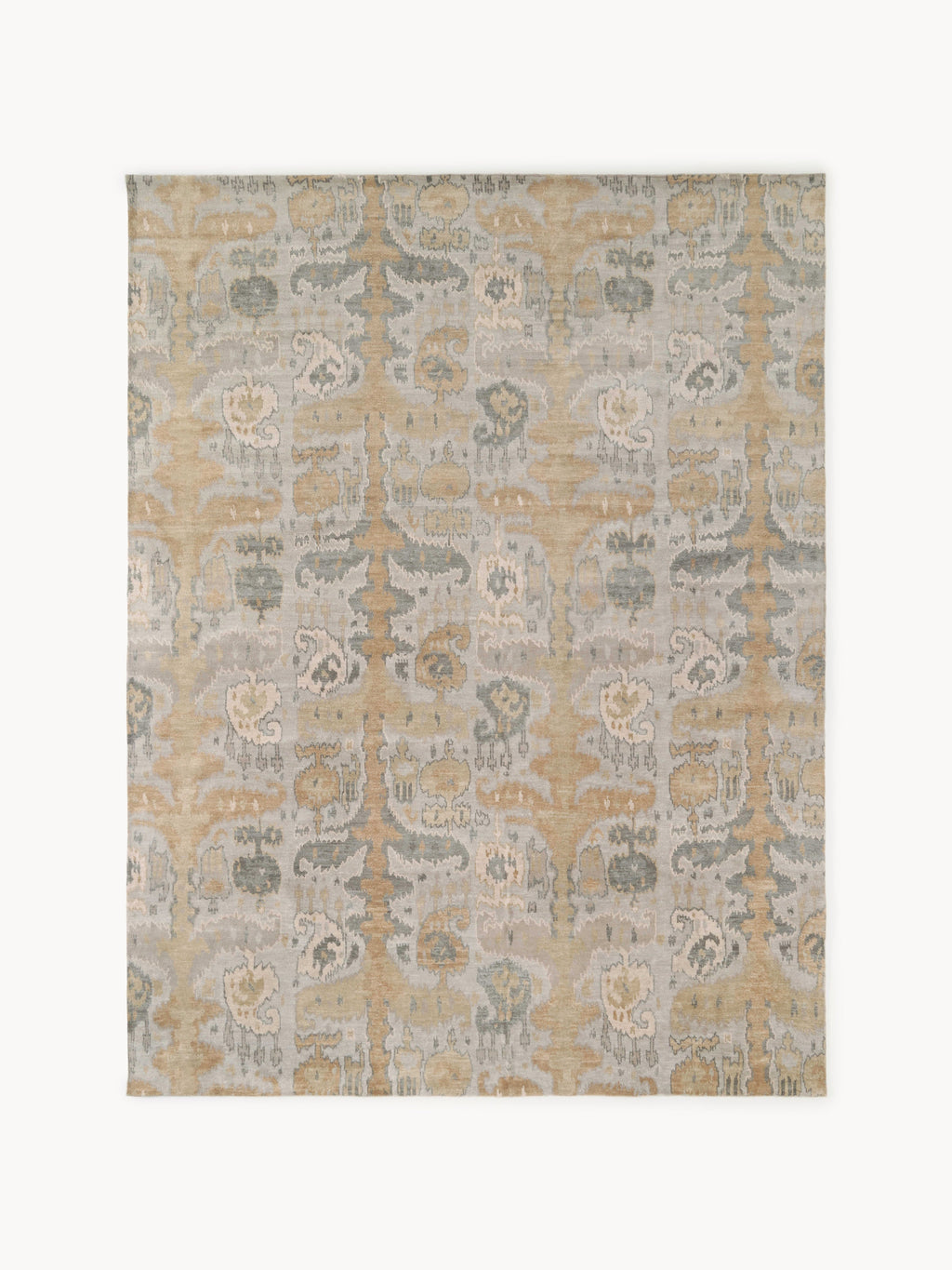 Hand-Knotted Wool Rug Amun