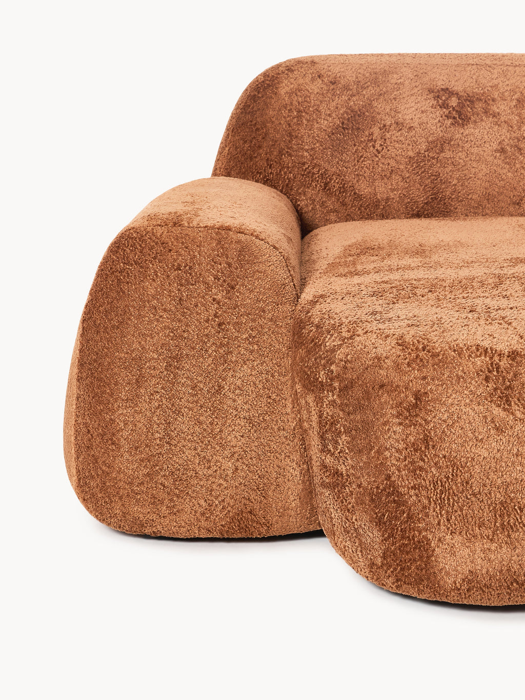 Wolke XL Teddy Bouclé Lounge Chair