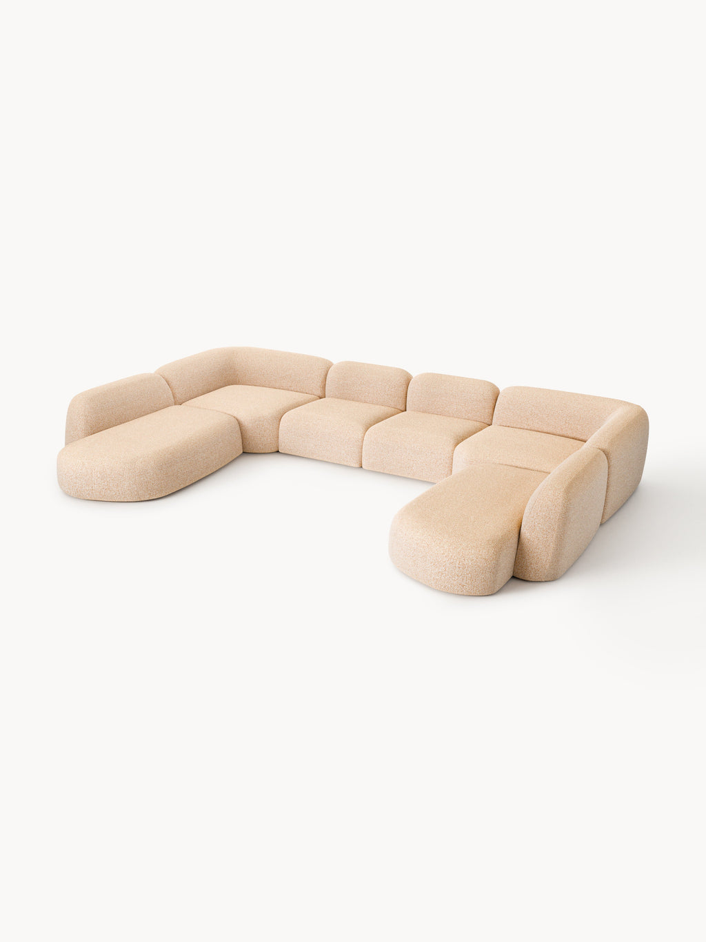 Wolke XL Modular Bouclé Sofa