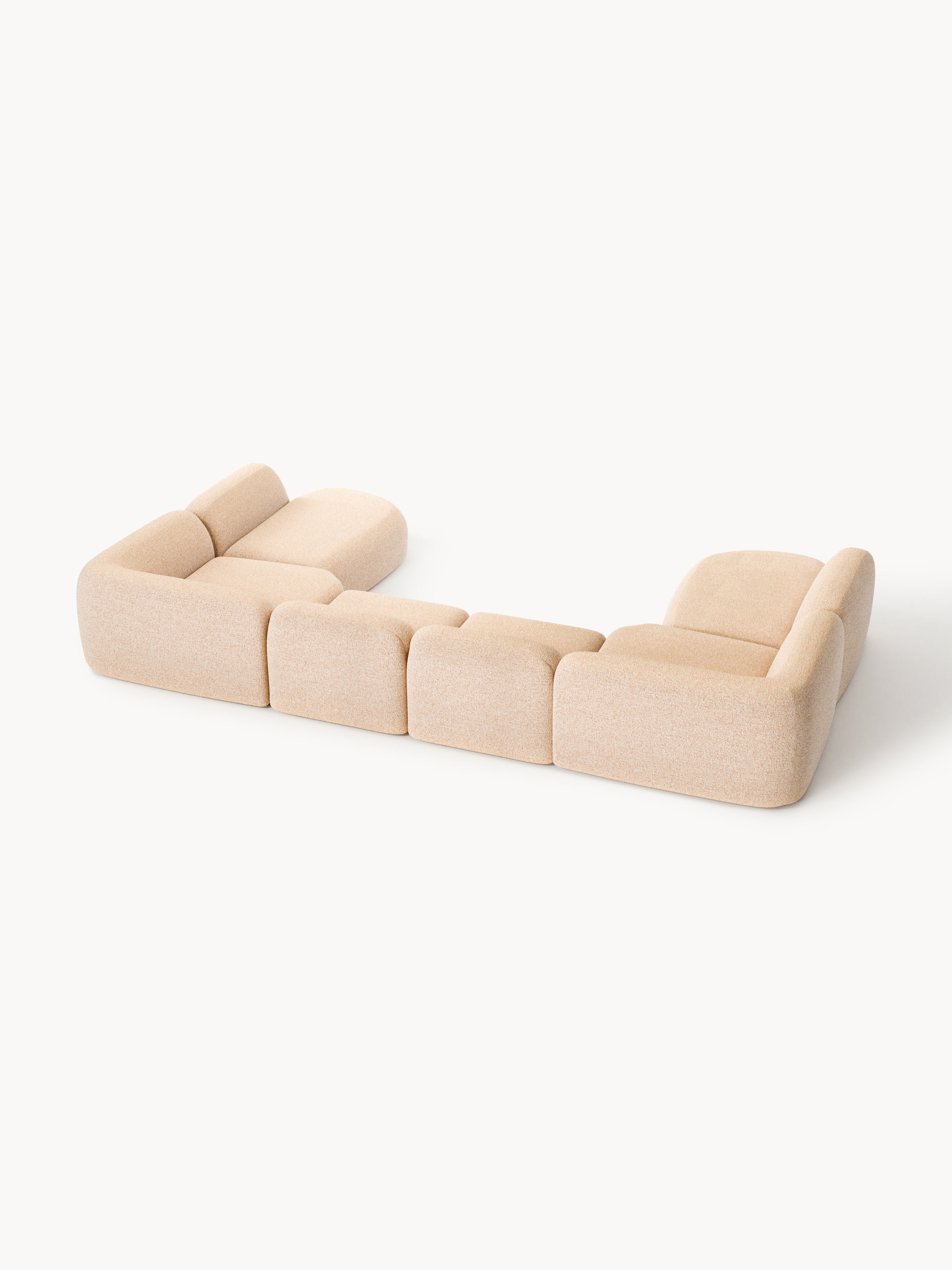 Wolke XL Modular Bouclé Sofa