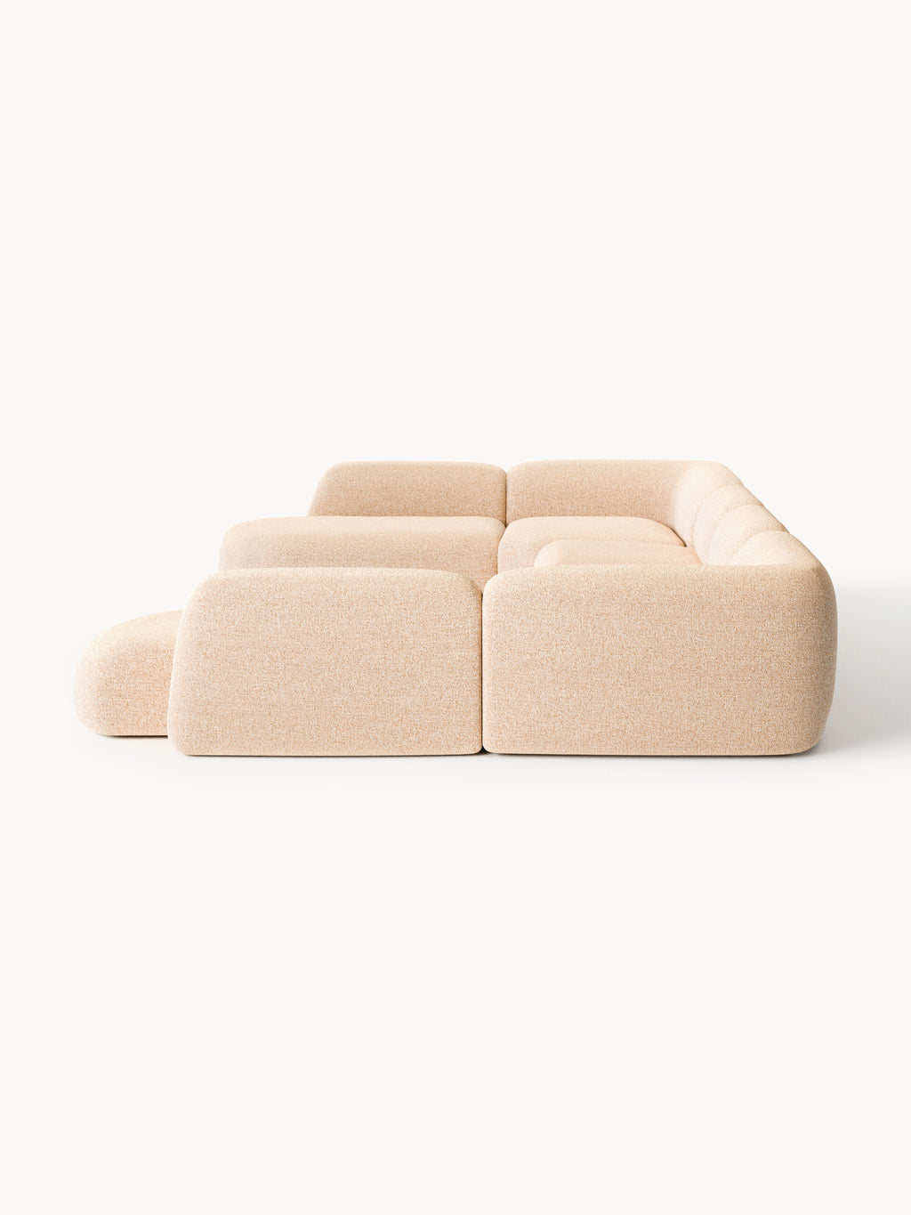 Wolke XL Modular Bouclé Sofa