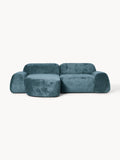Gallery image 1 - Modular Teddy Bouclé Corner Sofa Wolke (3-seater)