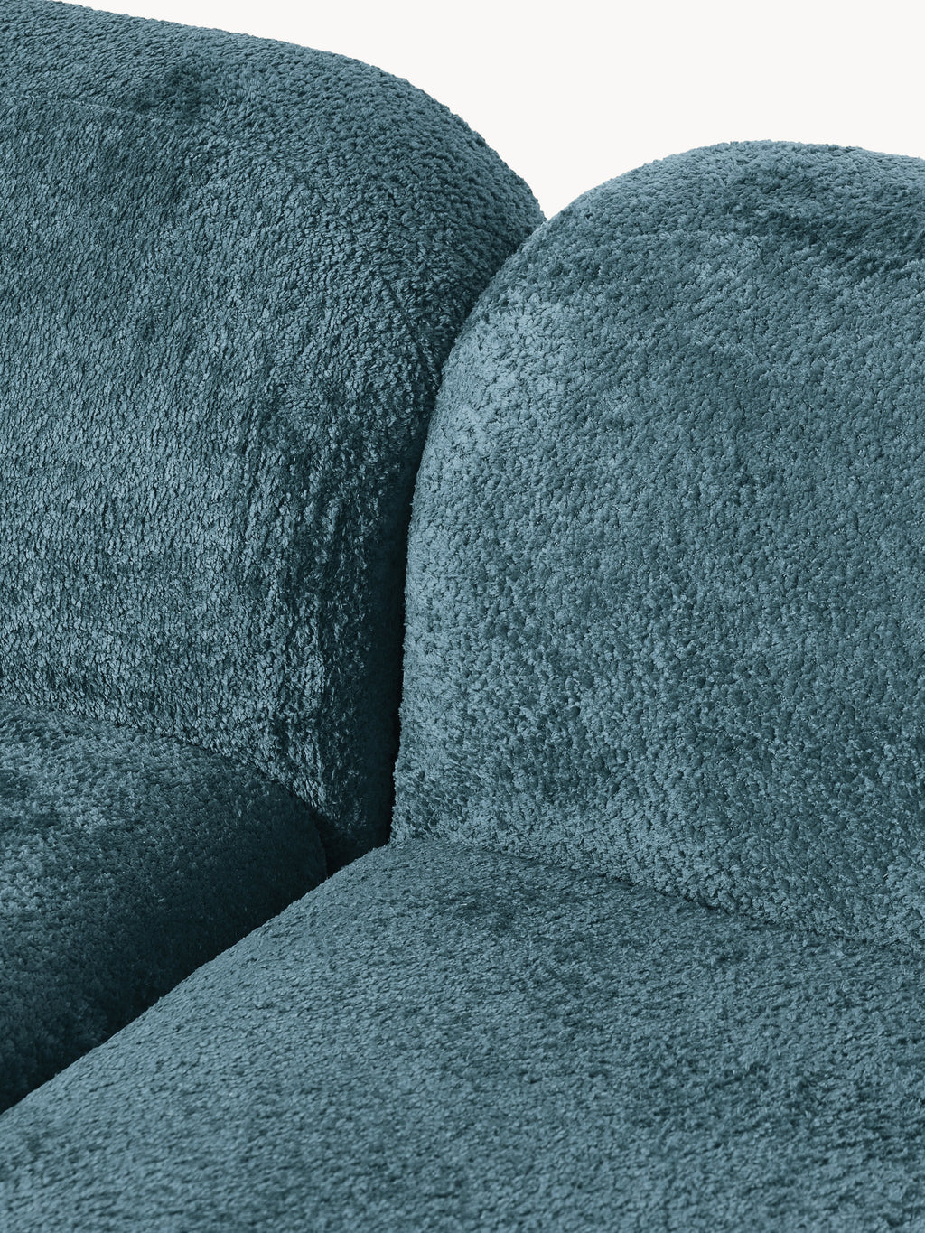 Wolke Modular Teddy Bouclé Corner Sofa (3-seater)