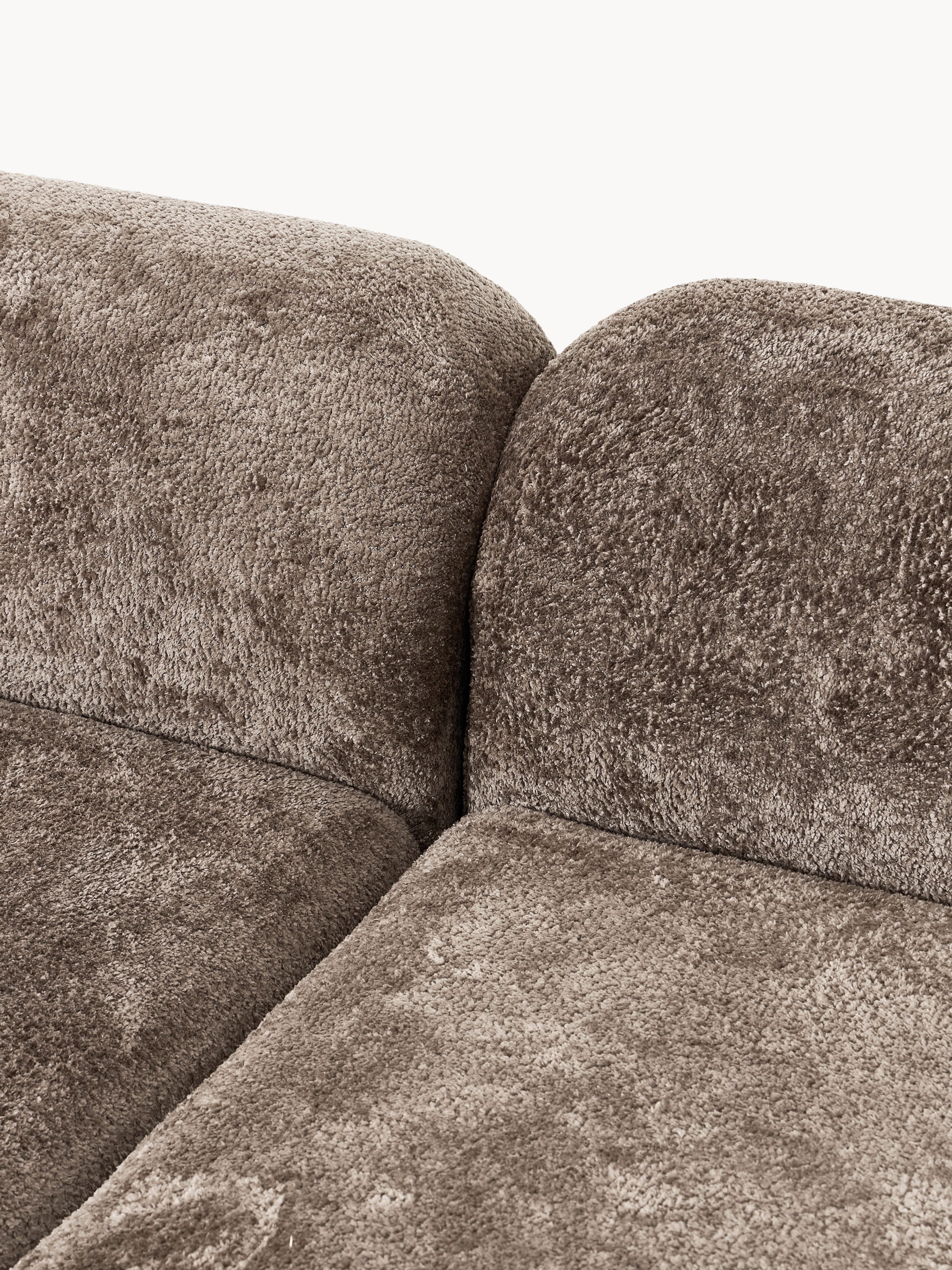Wolke Modular Teddy Bouclé Corner Sofa (4-seater) with Chaise End