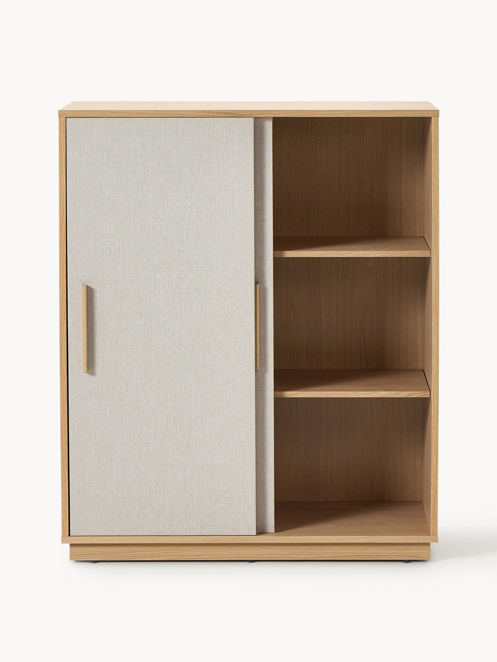 Wisp Wooden Highboard with Upholstered Front